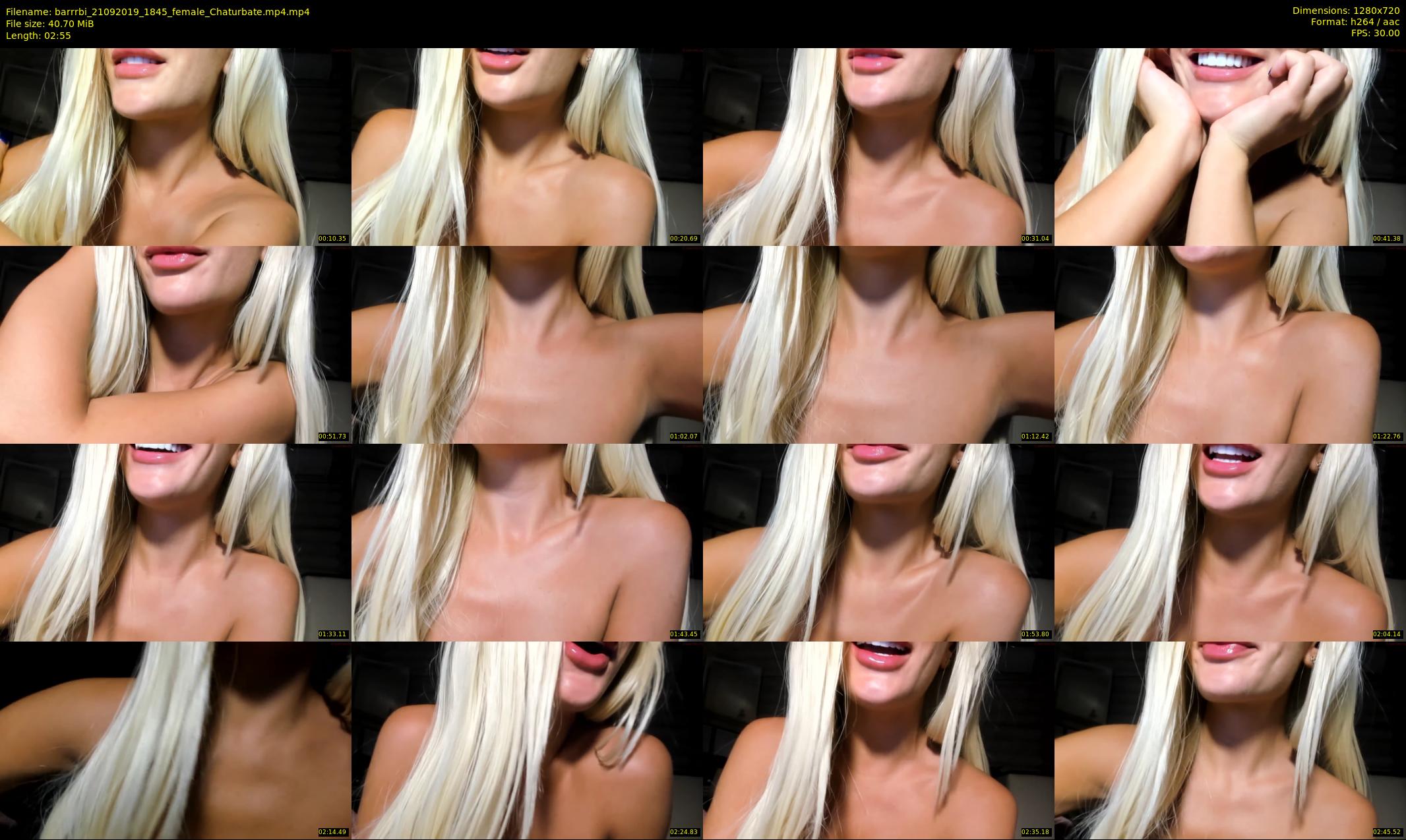 barrrbi — 3 minute Chaturbate female cam show recording, 720p, Sep 21, 2019