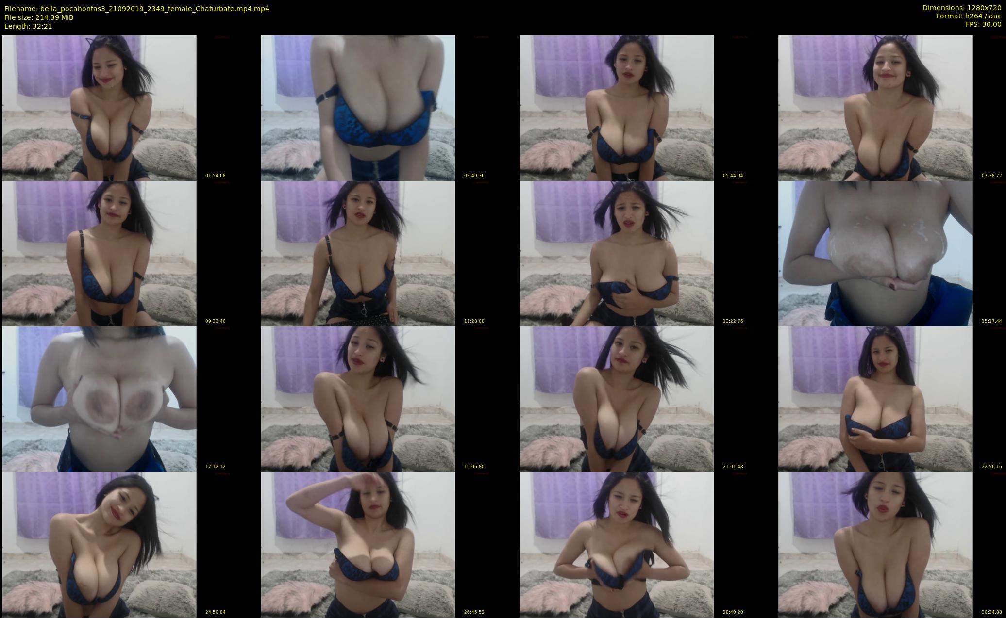 bella_pocahontas3 — 33 minute Chaturbate female cam show recording, 720p, Sep 21, 2019