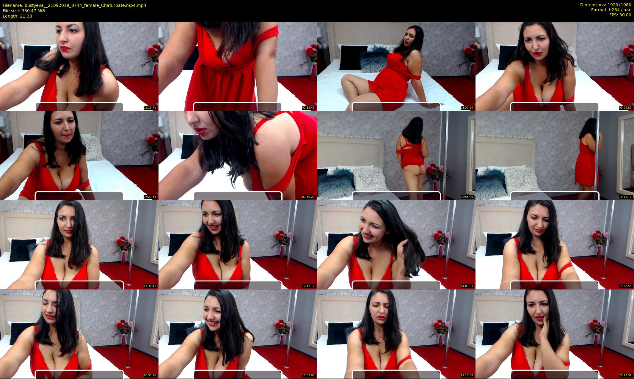 bustyeva_ — 22 minute Chaturbate female cam show recording, 1080p, Sep 21, 2019