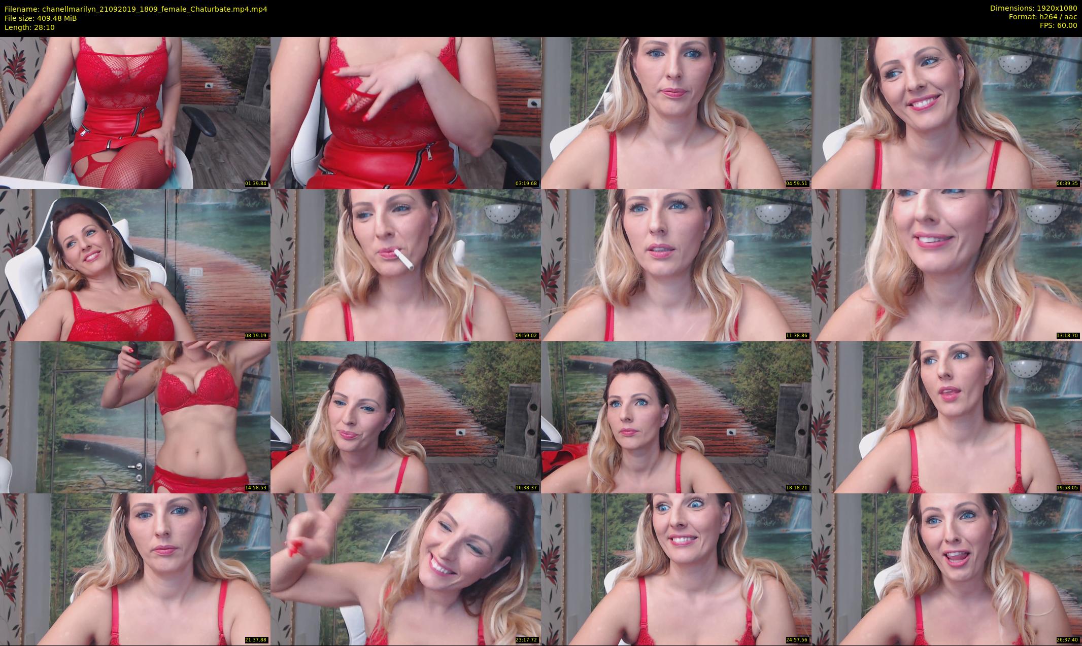 chanellmarilyn — 29 minute Chaturbate female cam show recording, 1080p, Sep 21, 2019