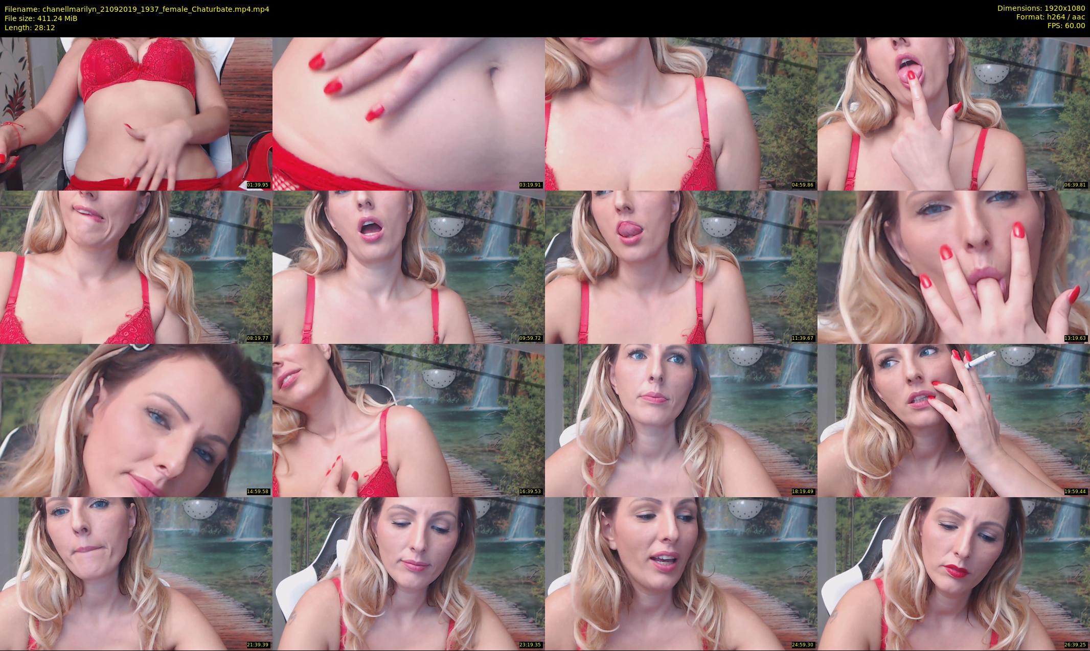 chanellmarilyn — 29 minute Chaturbate female cam show recording, 1080p, Sep 21, 2019