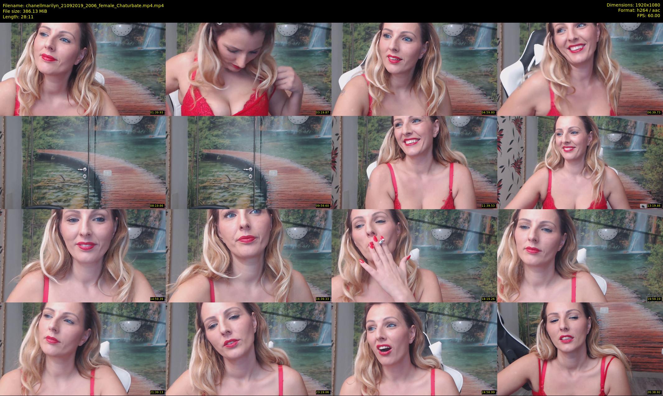 chanellmarilyn — 29 minute Chaturbate female cam show recording, 1080p, Sep 21, 2019