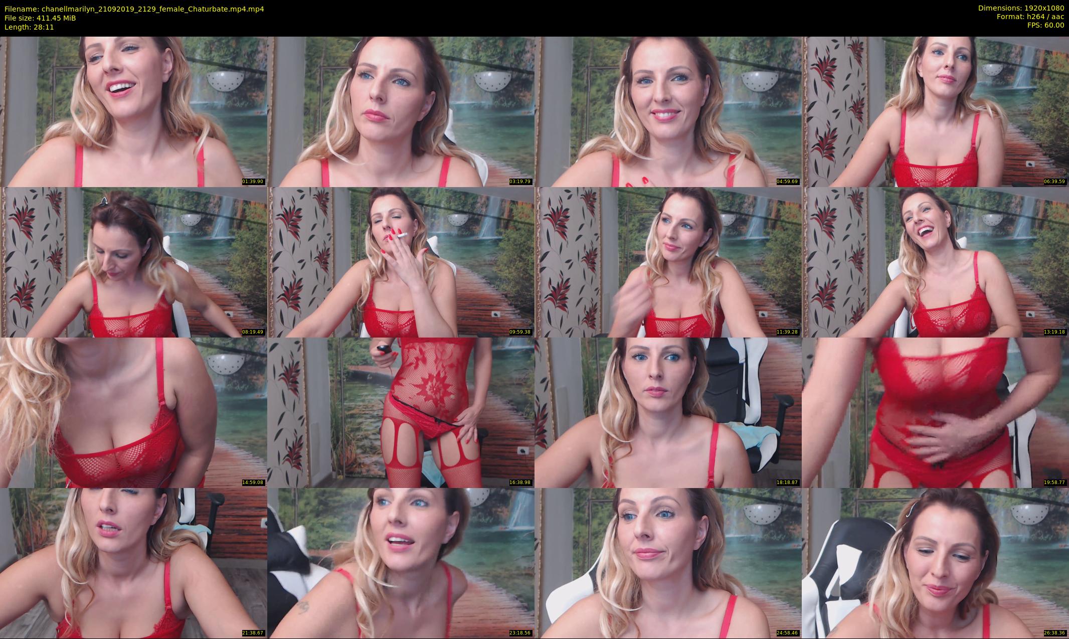 chanellmarilyn — 29 minute Chaturbate female cam show recording, 1080p, Sep 21, 2019