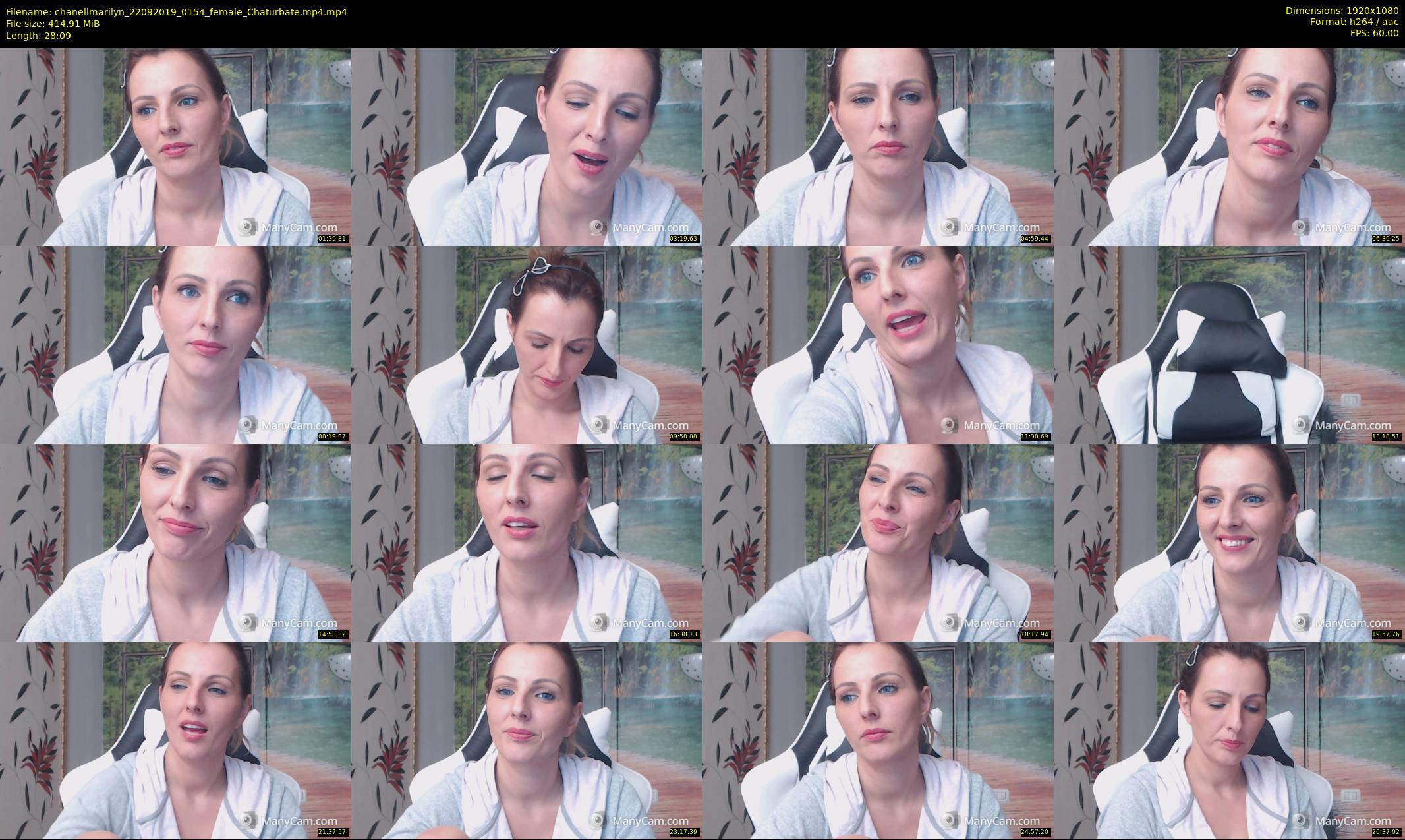 chanellmarilyn — 29 minute Chaturbate female cam show recording, 1080p, Sep 22, 2019