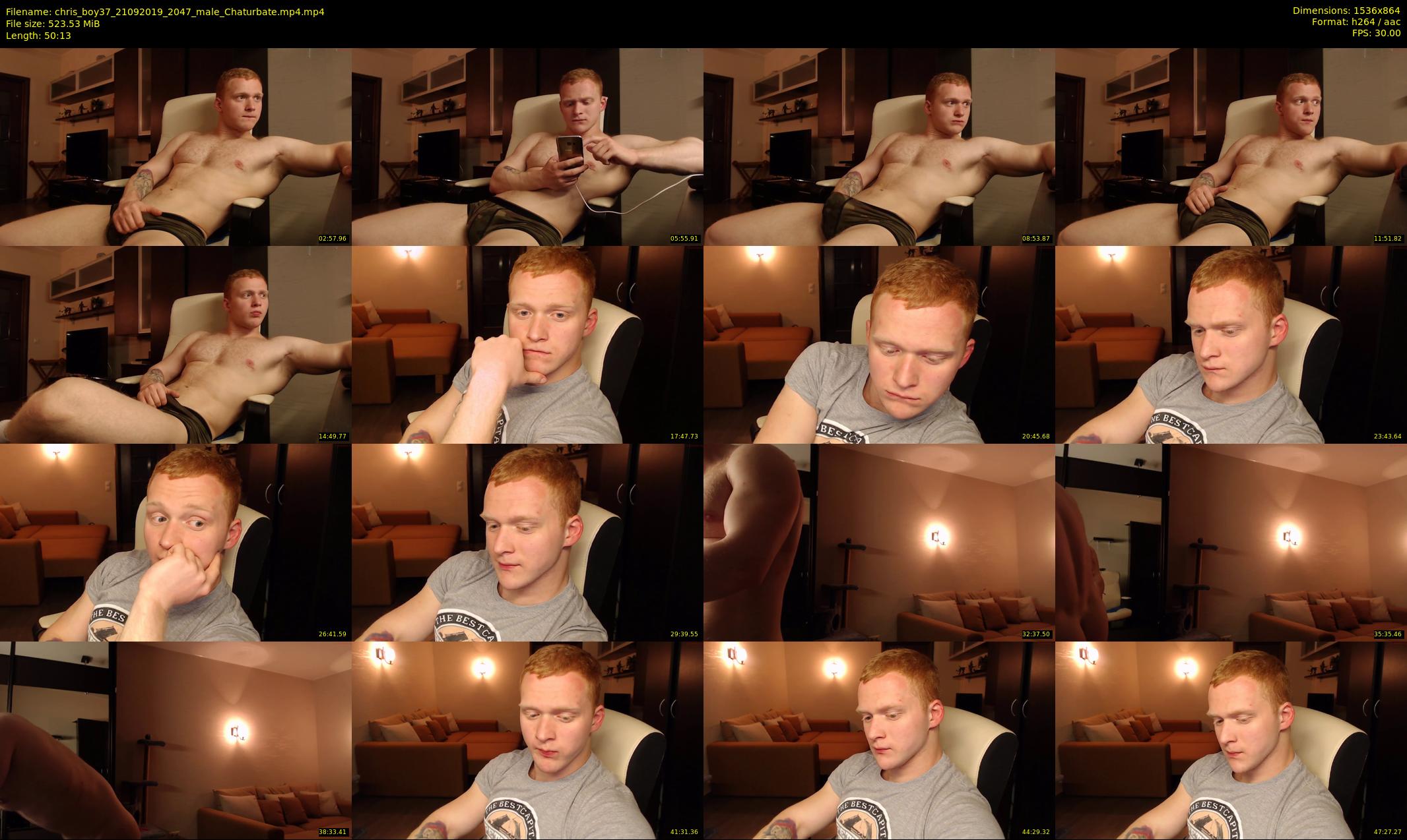 chris_boy37 — 51 minute Chaturbate male cam show recording, 720p, Sep 21, 2019