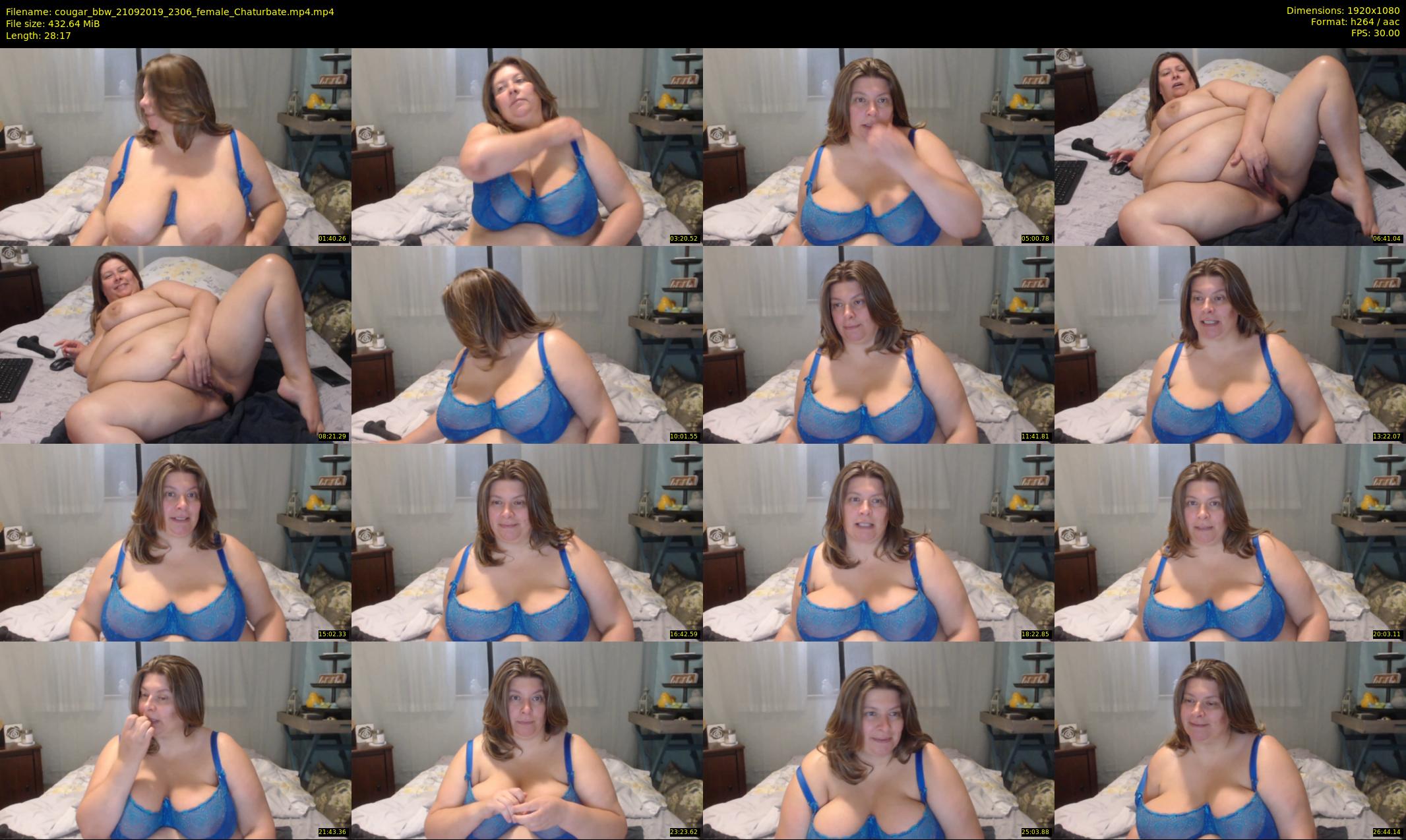 cougar_bbw — 29 minute Chaturbate female cam show recording, 1080p, Sep 21, 2019