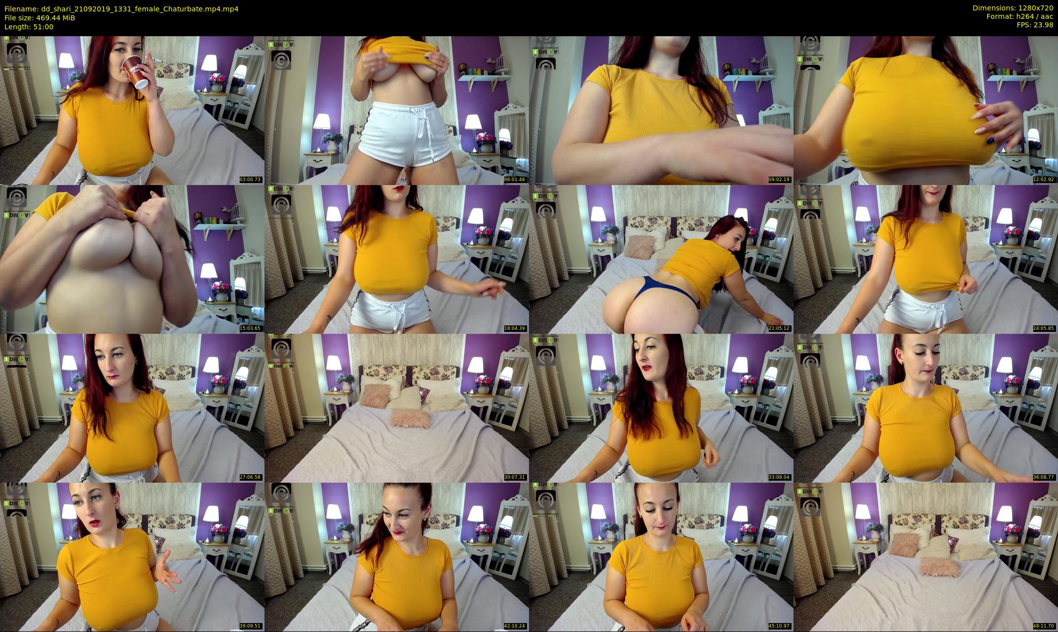 dd_shari — 51 minute Chaturbate female cam show recording, 720p, Sep 21, 2019
