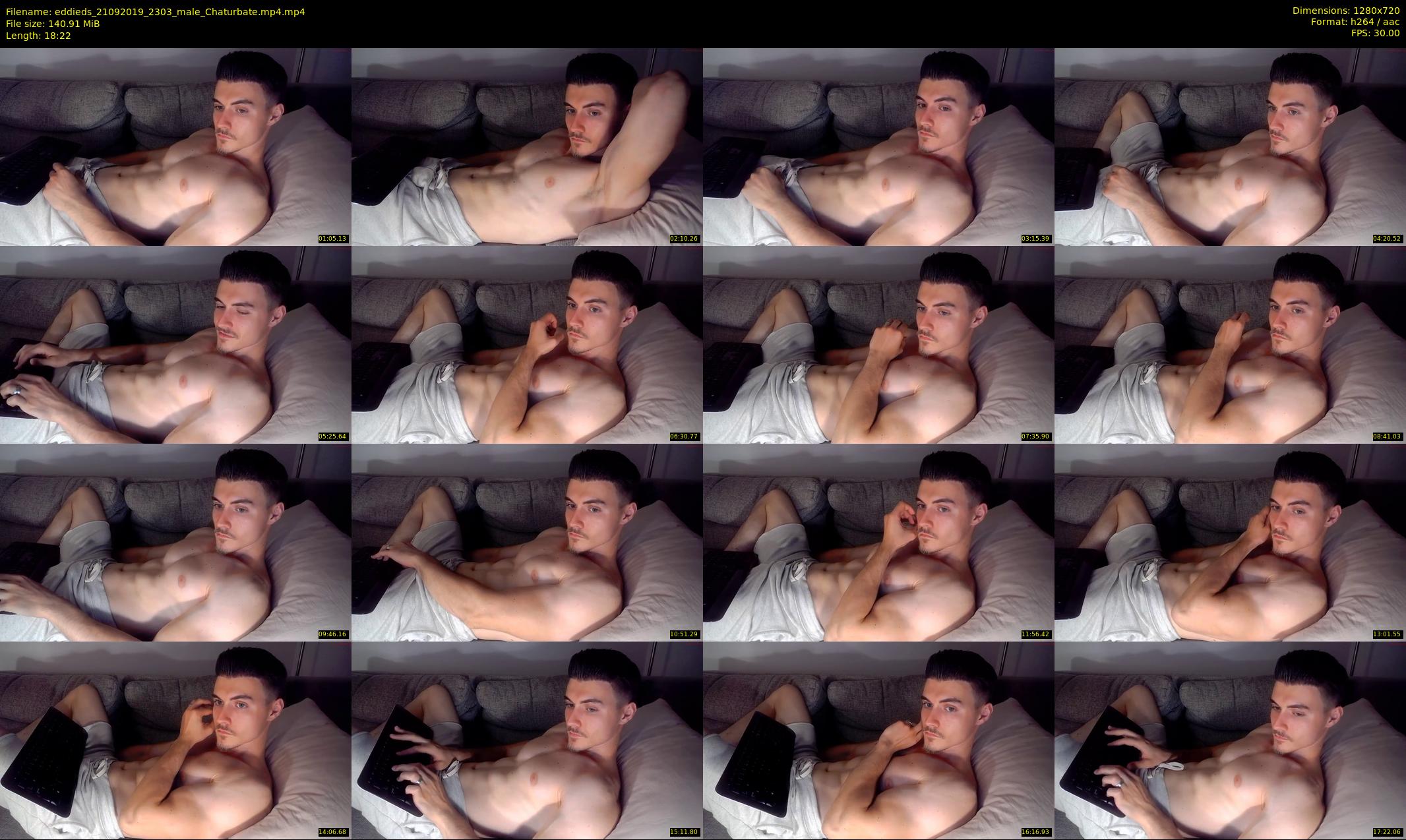 eddieds — 19 minute Chaturbate male cam show recording, 720p, Sep 21, 2019