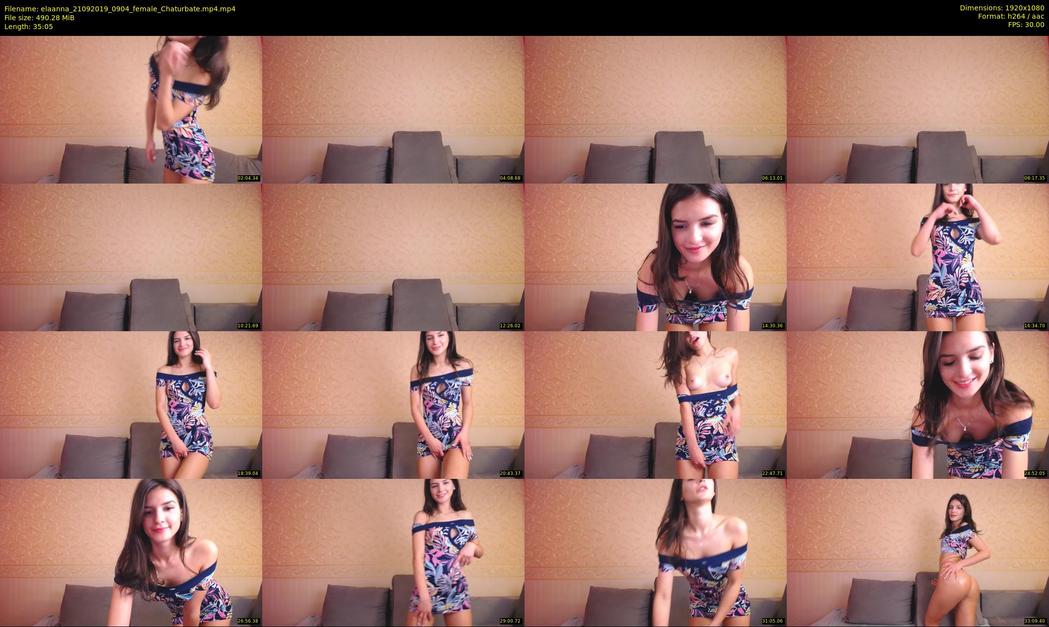 elaanna — 36 minute Chaturbate female cam show recording, 1080p, Sep 21, 2019