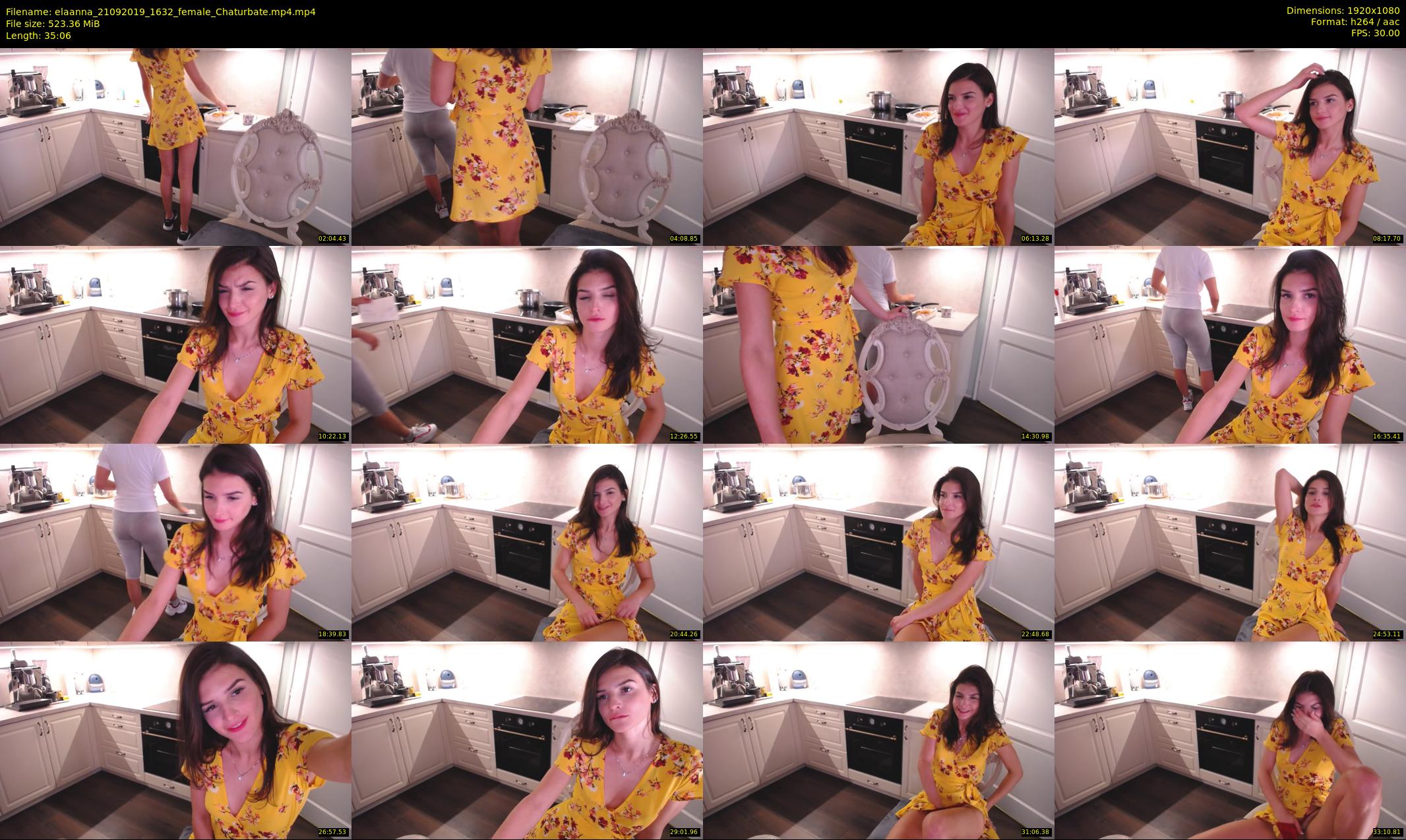 elaanna — 36 minute Chaturbate female cam show recording, 1080p, Sep 21, 2019