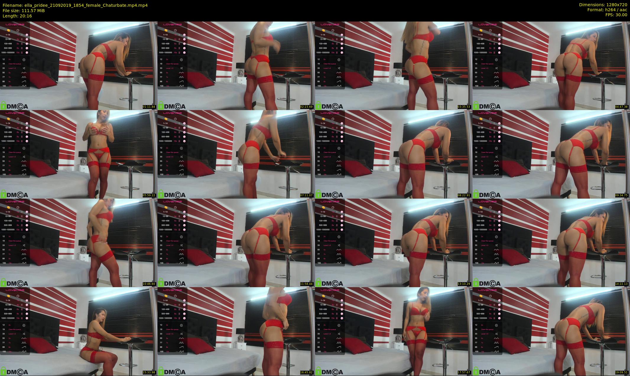 ella_pridee — 21 minute Chaturbate female cam show recording, 720p, Sep 21, 2019