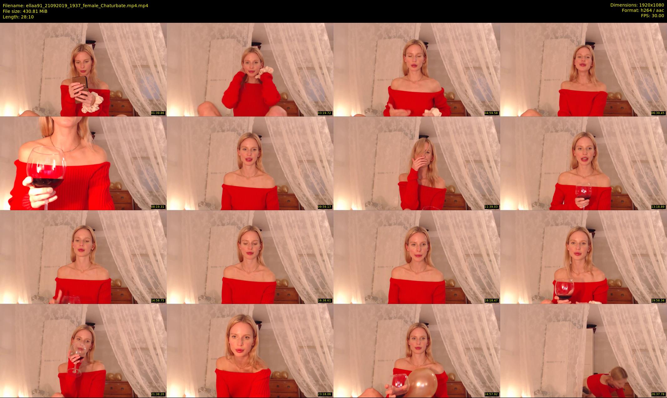 ellaa91 — 29 minute Chaturbate female cam show recording, 1080p, Sep 21, 2019