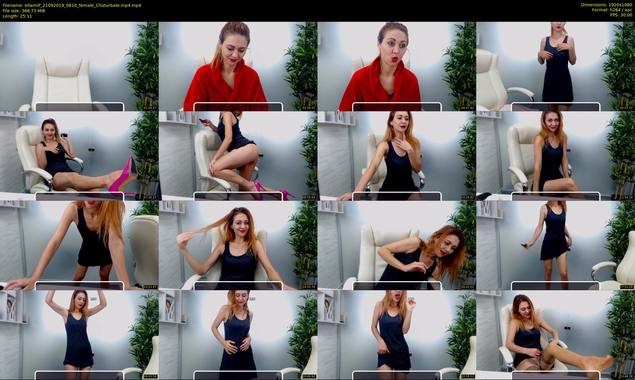 ellamilf — 26 minute Chaturbate female cam show recording, 1080p, Sep 21, 2019