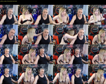gamergirlroxy — 4 minute Chaturbate couple cam show recording, 1080p, Sep 22, 2019