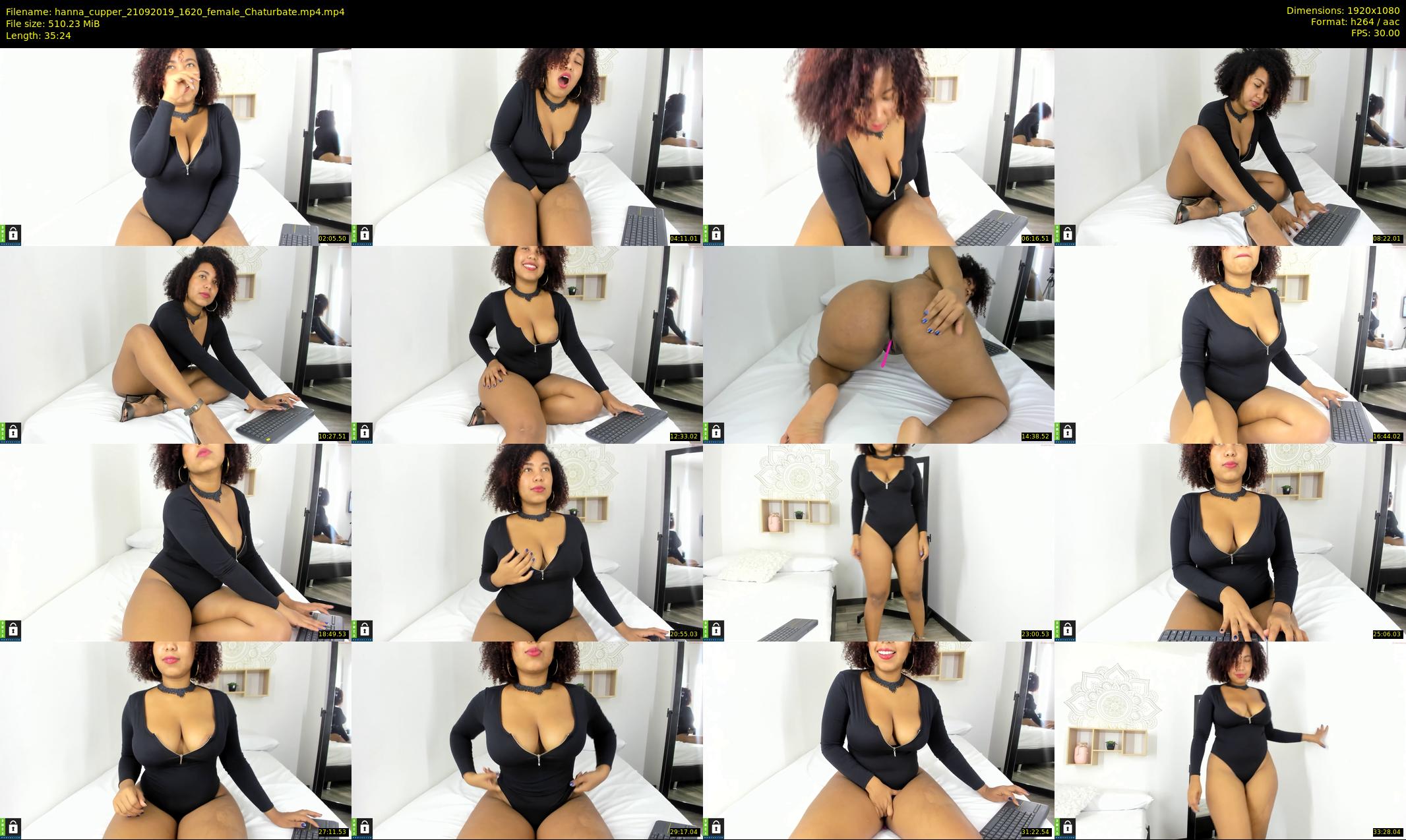 hanna_cupper — 36 minute Chaturbate female cam show recording, 1080p, Sep 21, 2019