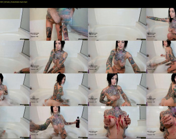 harliequinnx — 15 minute Chaturbate female cam show recording, 4K, Sep 21, 2019