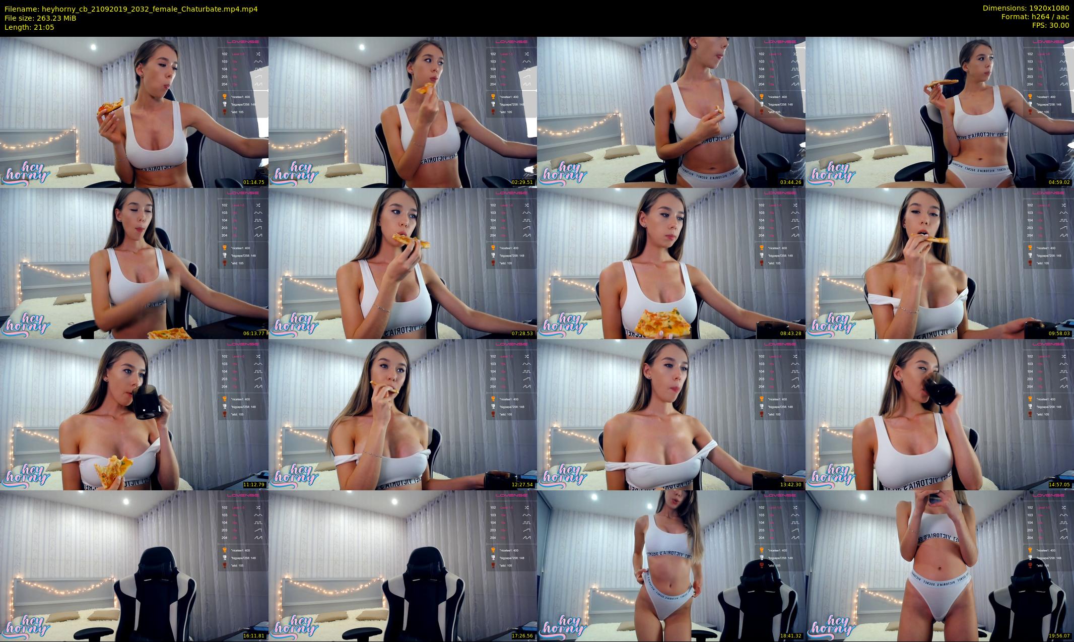 heyhorny_cb — 22 minute Chaturbate couple cam show recording, 1080p, Sep 21, 2019