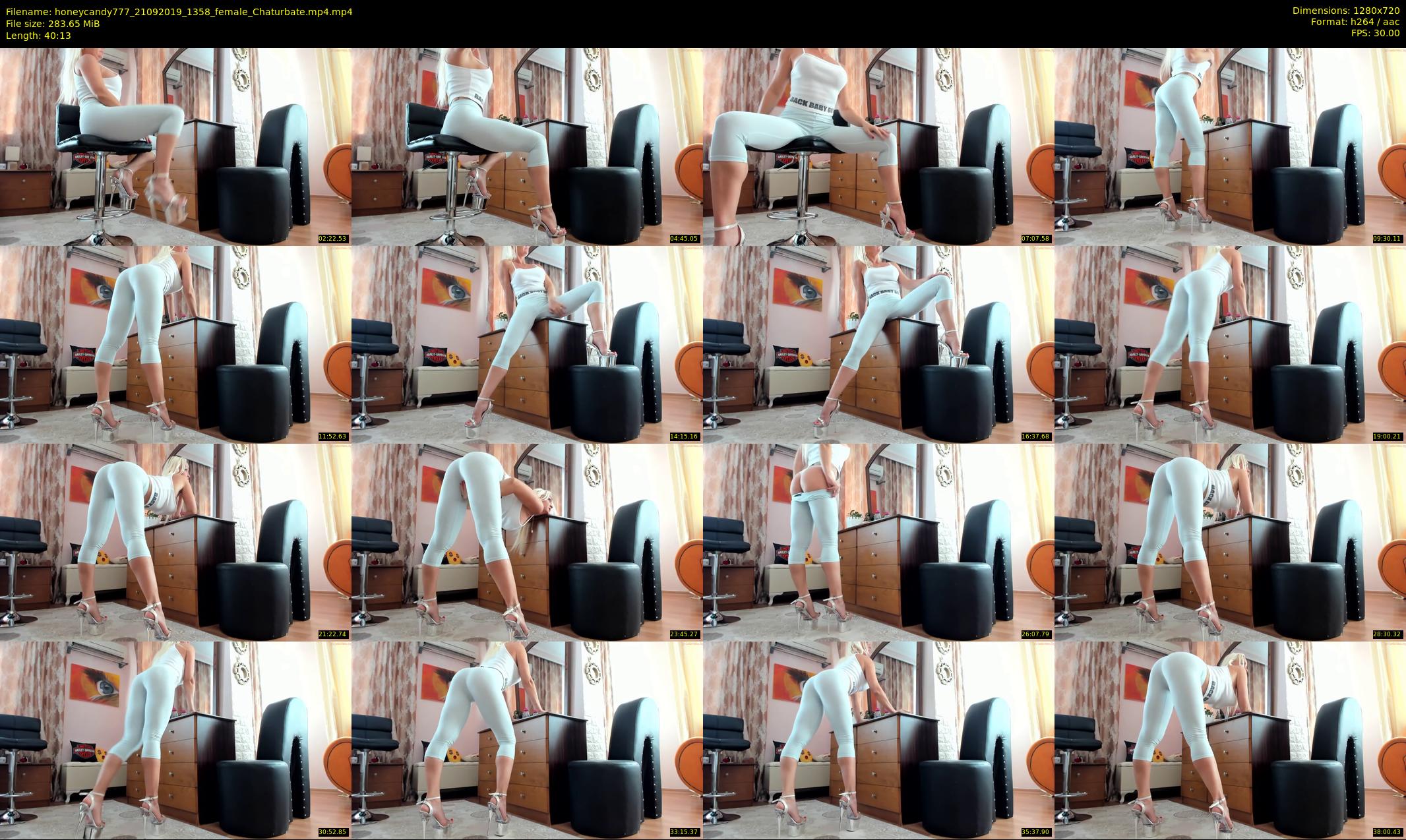 honeycandy777 — 41 minute Chaturbate couple cam show recording, 720p, Sep 21, 2019