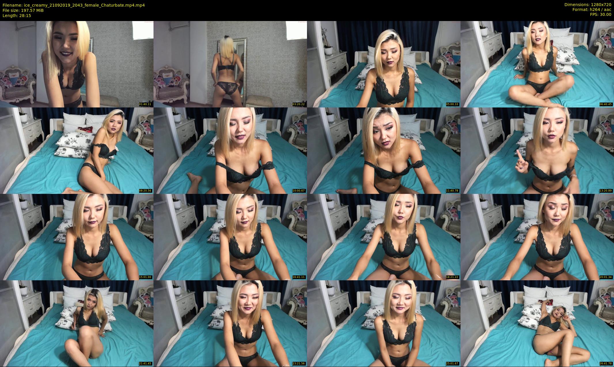 ice_creamy — 29 minute Chaturbate female cam show recording, 720p, Sep 21, 2019