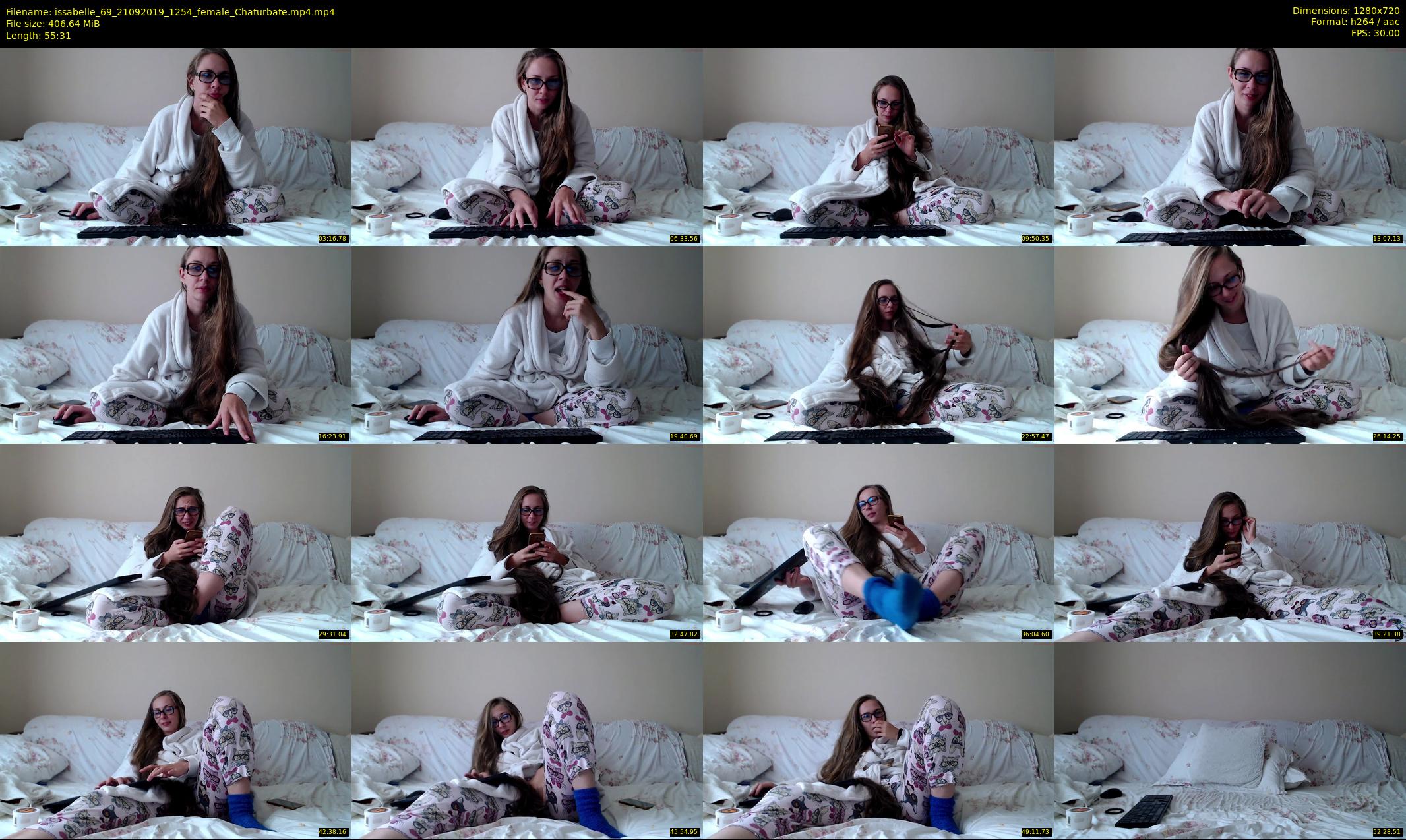 issabelle_69 — 56 minute Chaturbate couple cam show recording, 720p, Sep 21, 2019
