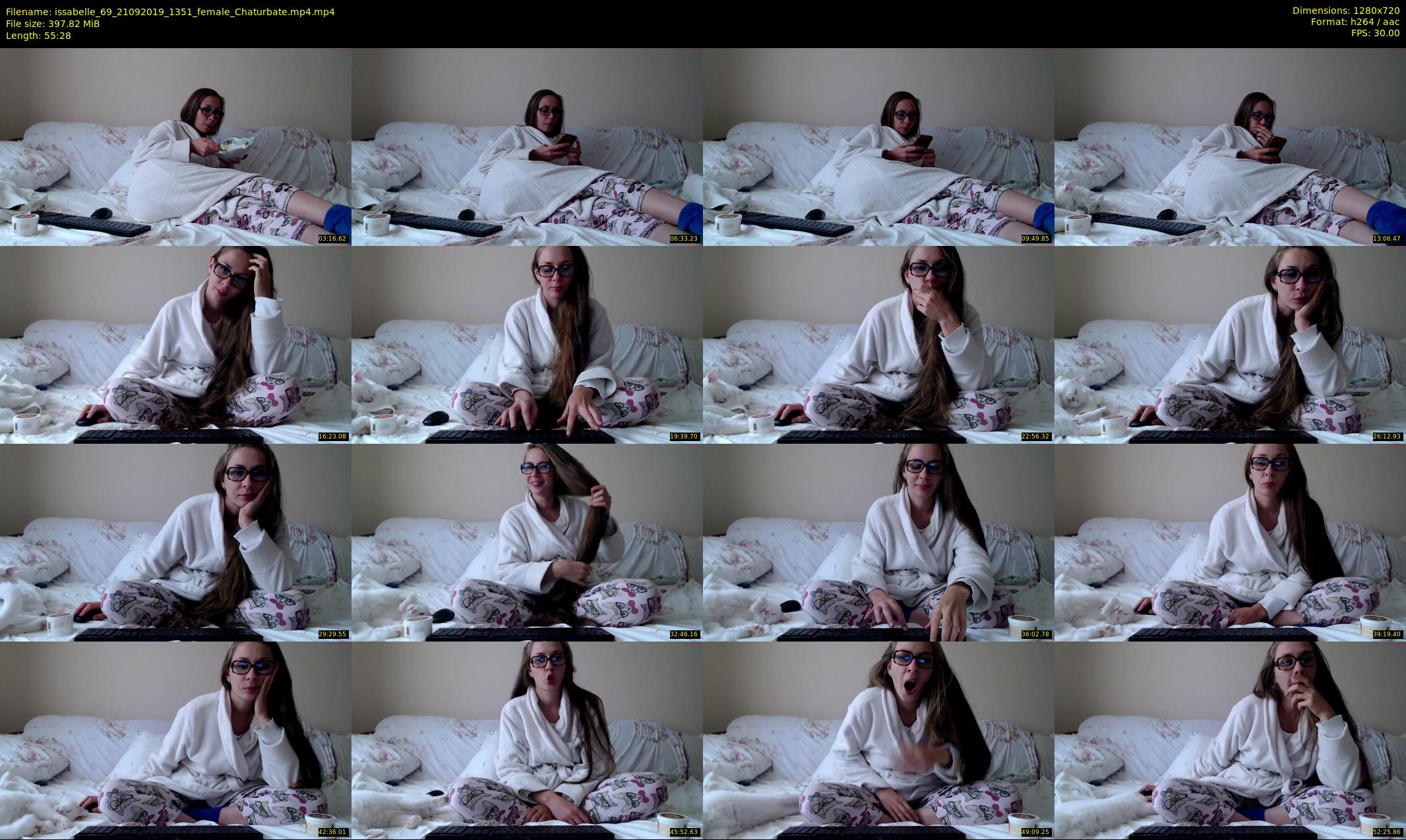 issabelle_69 — 56 minute Chaturbate couple cam show recording, 720p, Sep 21, 2019
