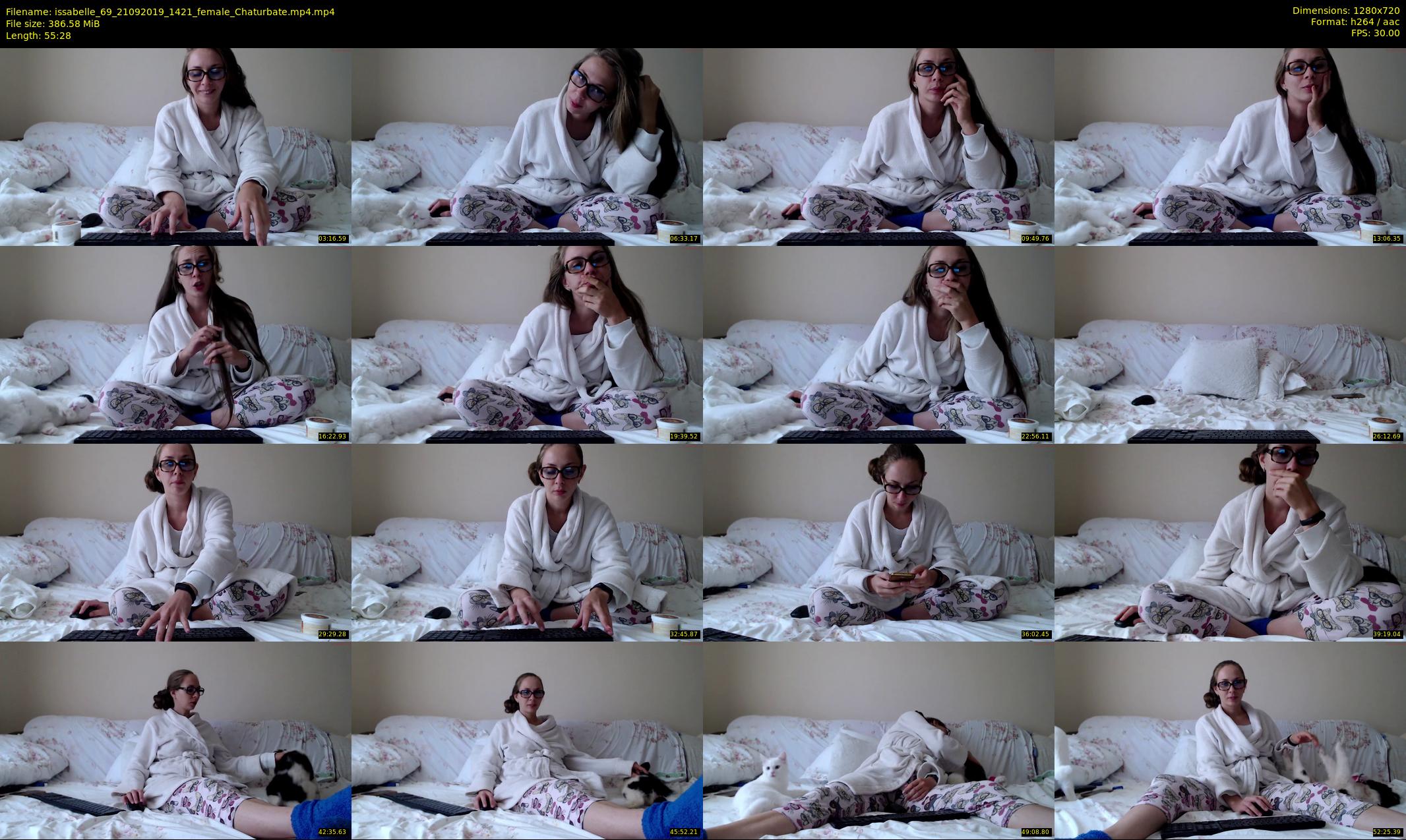 issabelle_69 — 56 minute Chaturbate couple cam show recording, 720p, Sep 21, 2019