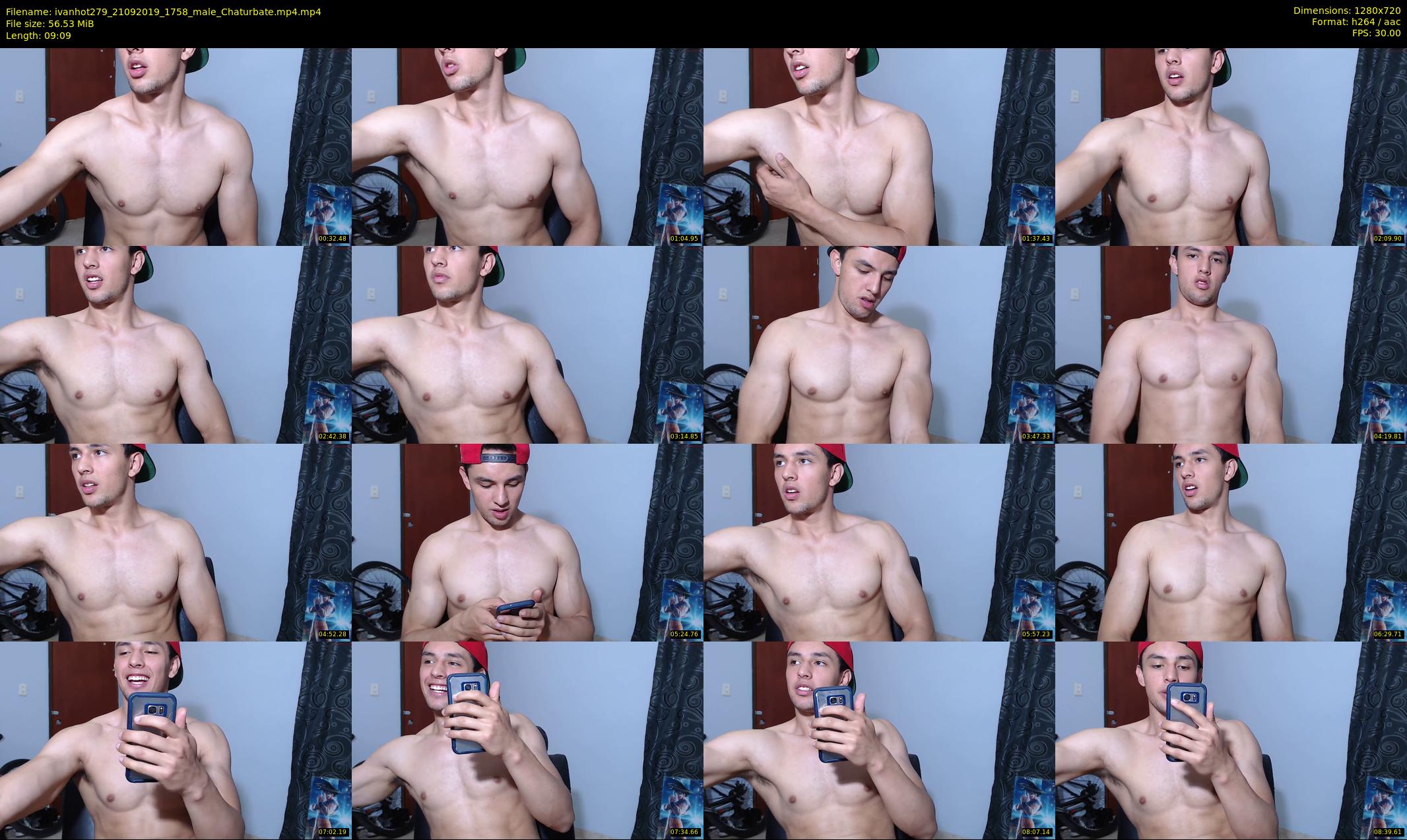 ivanhot279 — 10 minute Chaturbate male cam show recording, 720p, Sep 21, 2019