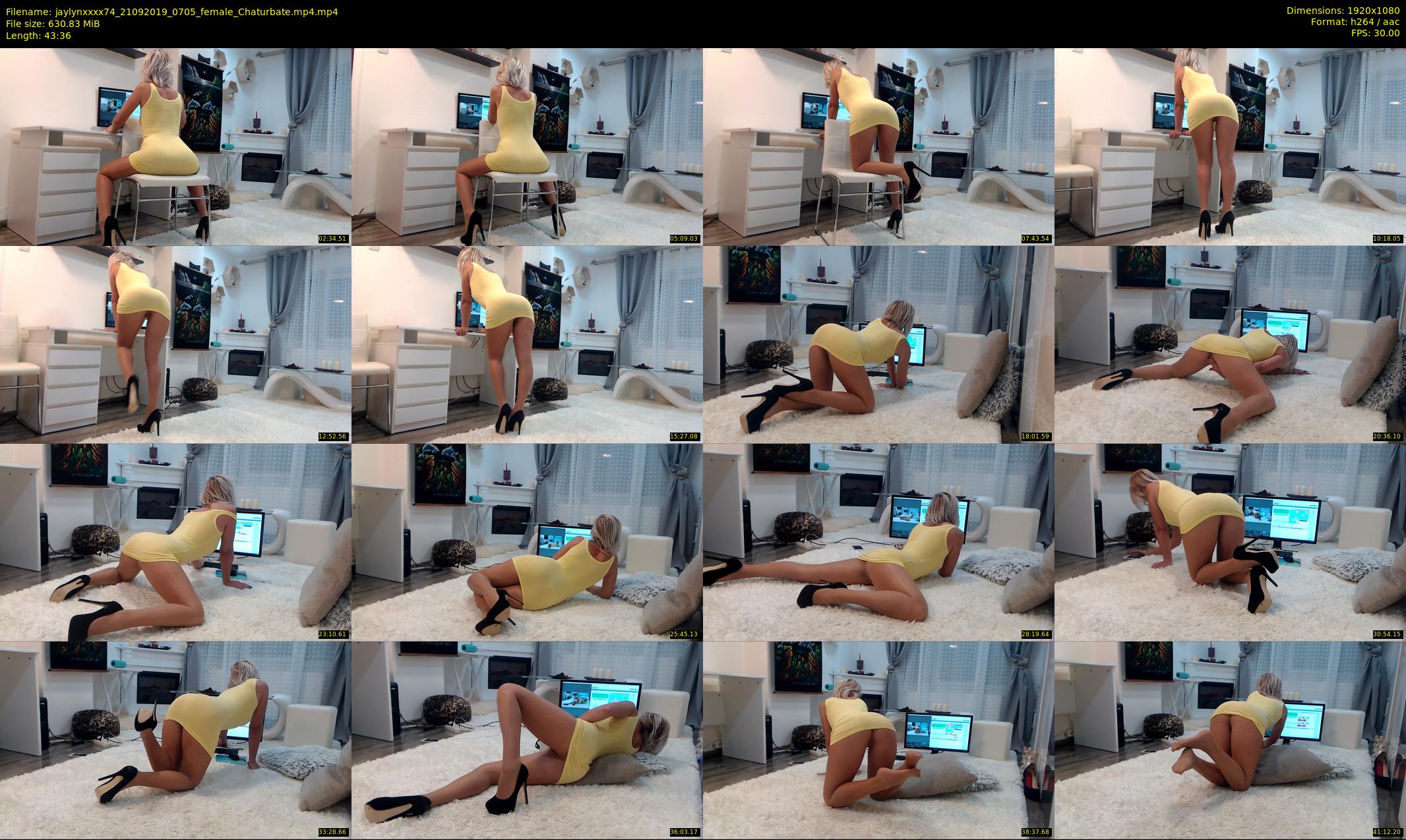 jaylynxxxx74 — 44 minute Chaturbate female cam show recording, 1080p, Sep 21, 2019