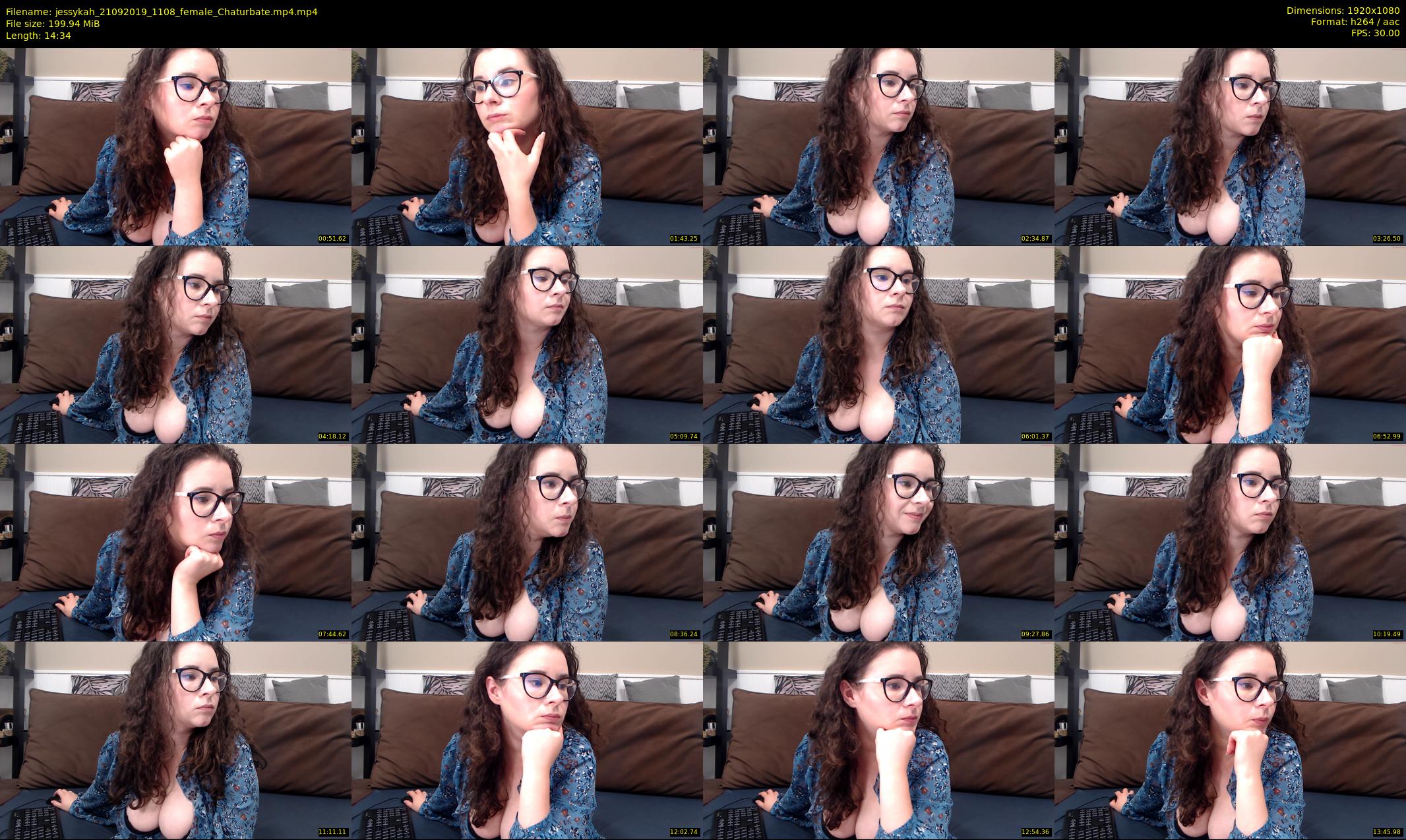 jessykah — 15 minute Chaturbate female cam show recording, 1080p, Sep 21, 2019