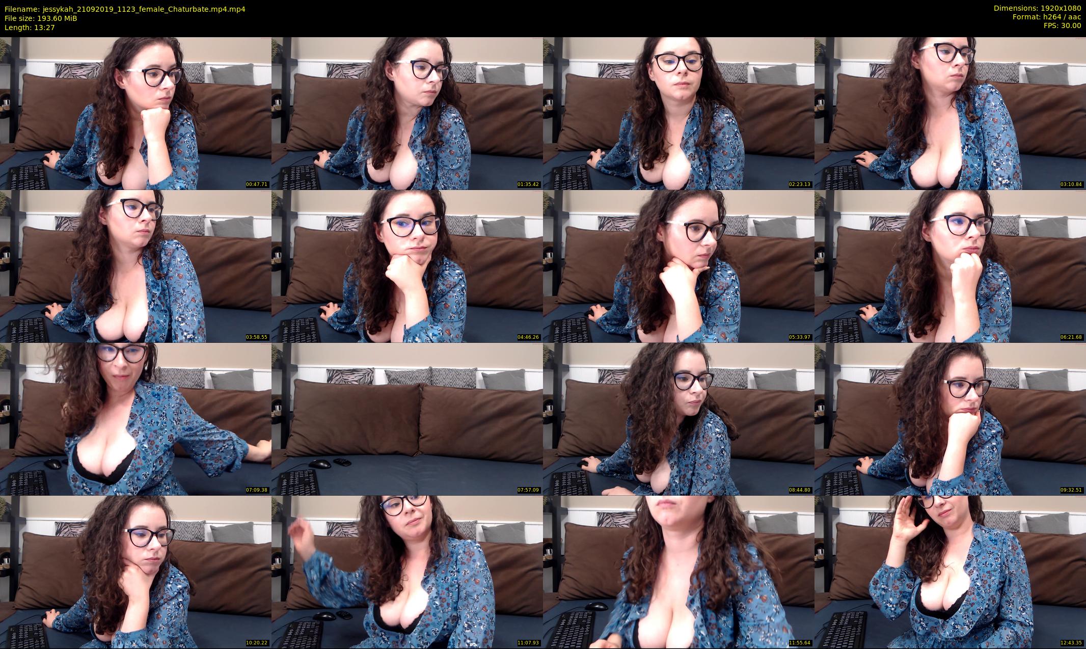 jessykah — 14 minute Chaturbate female cam show recording, 1080p, Sep 21, 2019