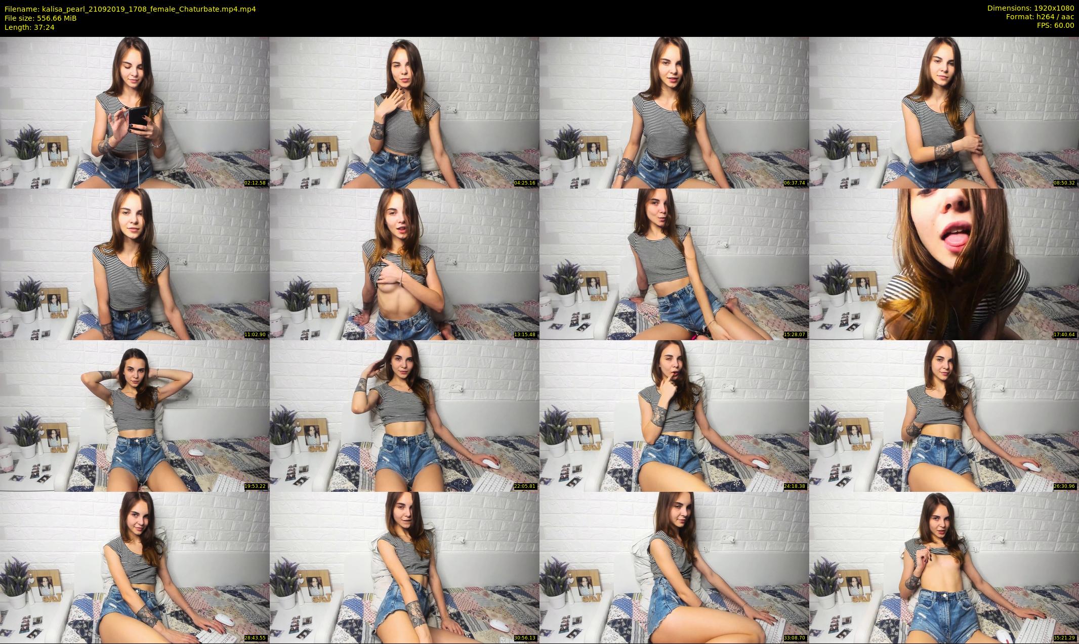 kalisa_pearl — 38 minute Chaturbate female cam show recording, 1080p, Sep 21, 2019
