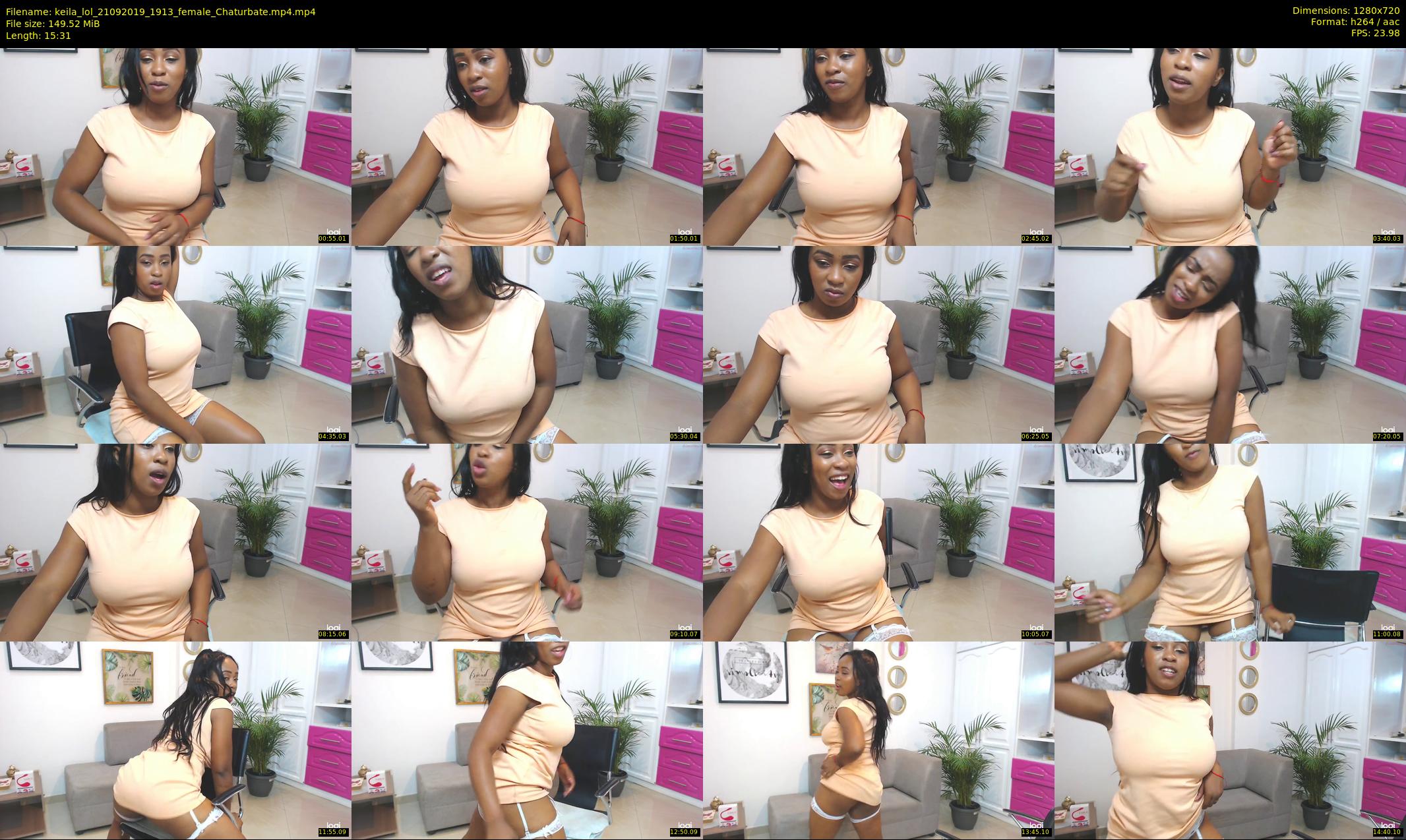 keila_lol — 16 minute Chaturbate female cam show recording, 720p, Sep 21, 2019