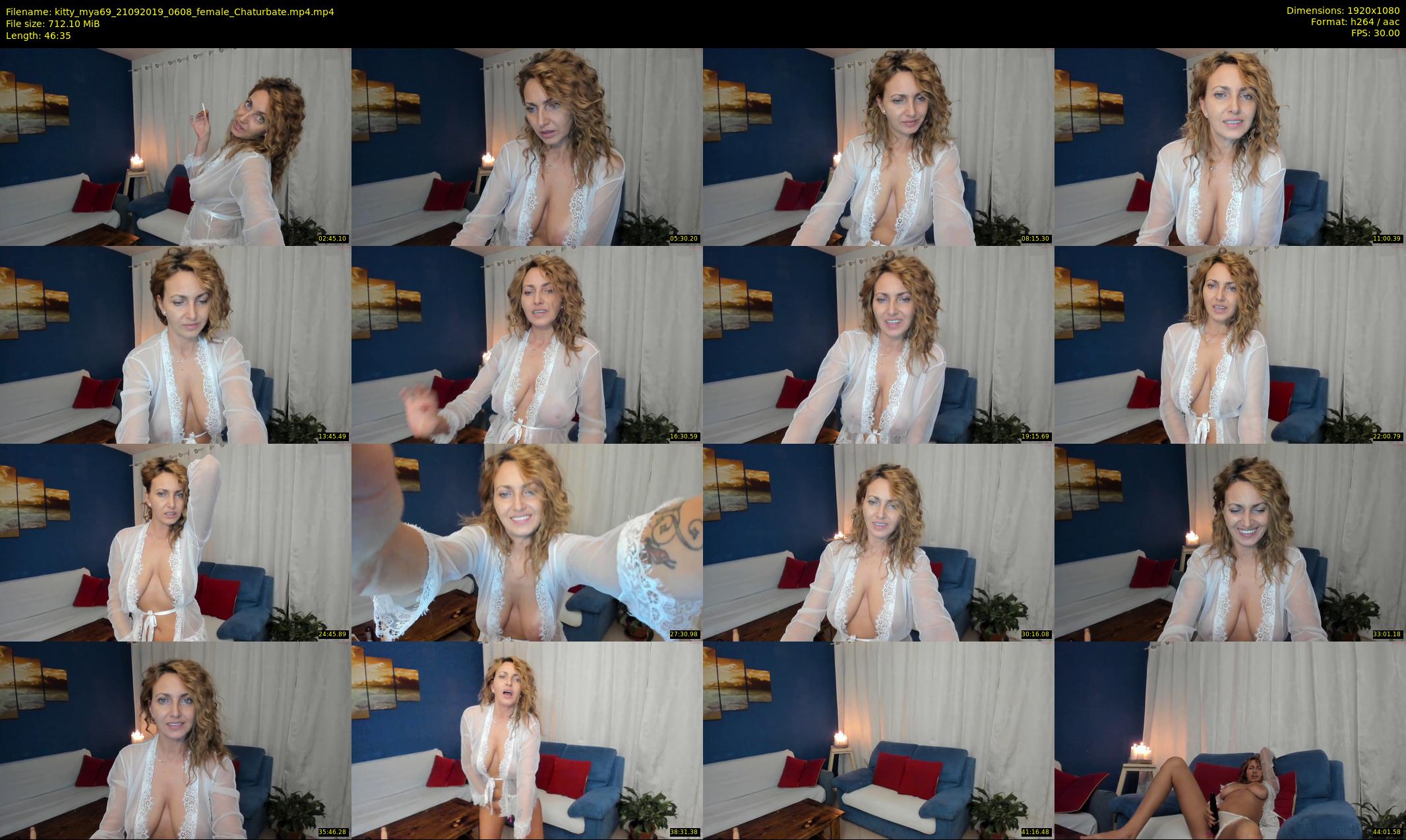 kitty_mya69 — 47 minute Chaturbate female cam show recording, 1080p, Sep 21, 2019