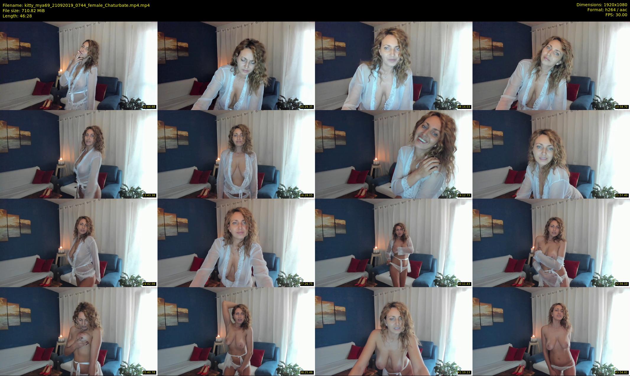 kitty_mya69 — 47 minute Chaturbate female cam show recording, 1080p, Sep 21, 2019
