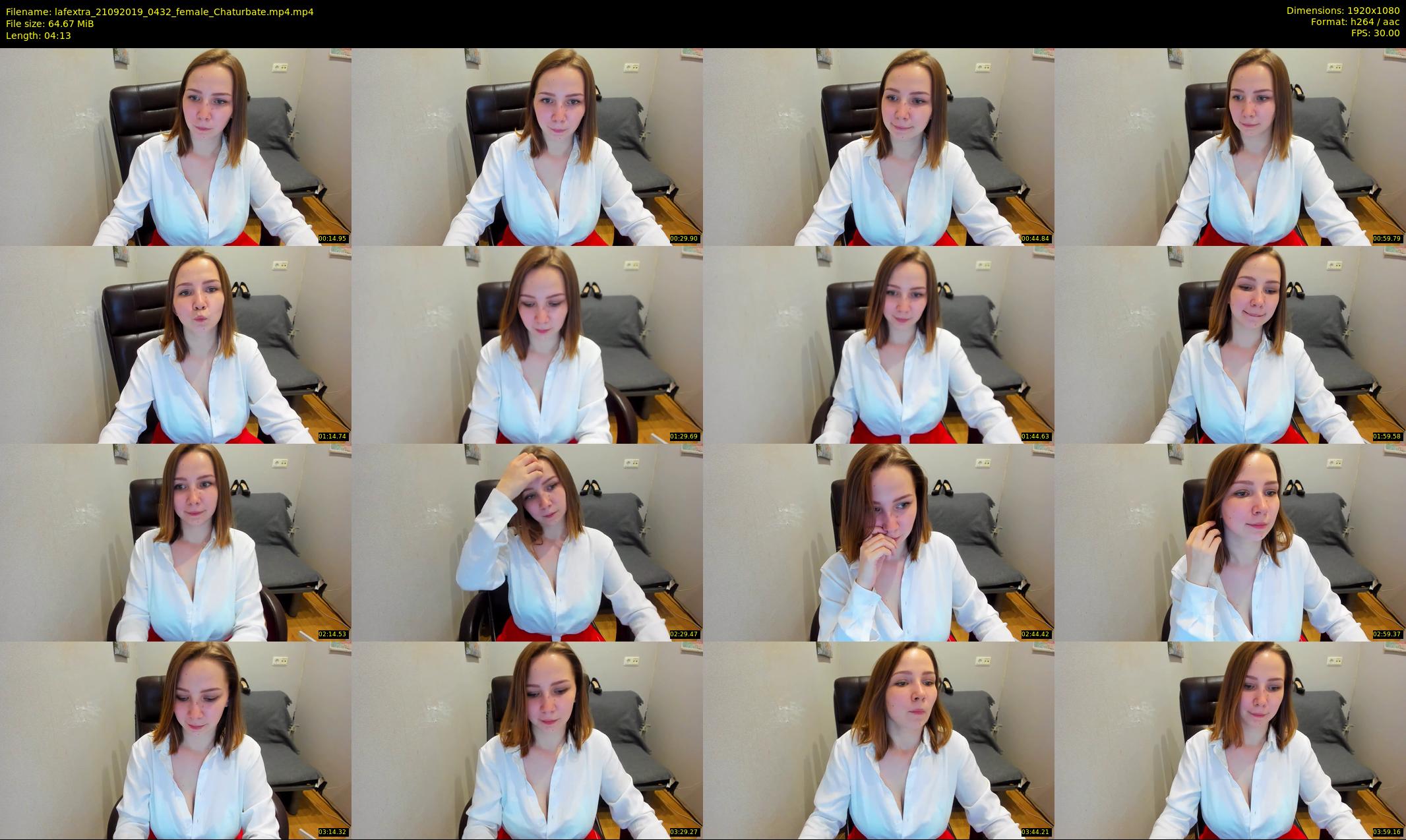 lafextra — 5 minute Chaturbate female cam show recording, 1080p, Sep 21, 2019