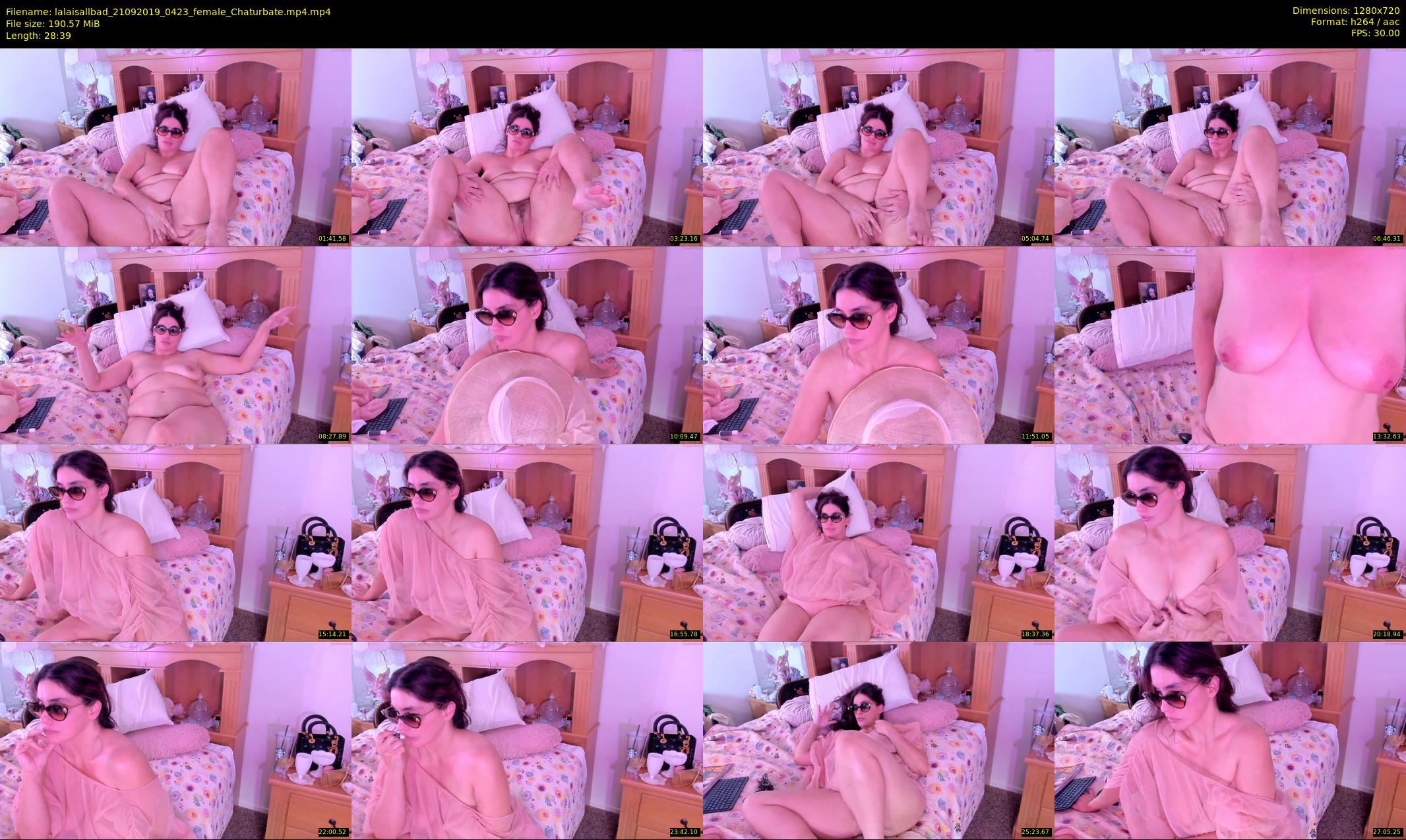 lalaisallbad — 29 minute Chaturbate female cam show recording, 720p, Sep 21, 2019