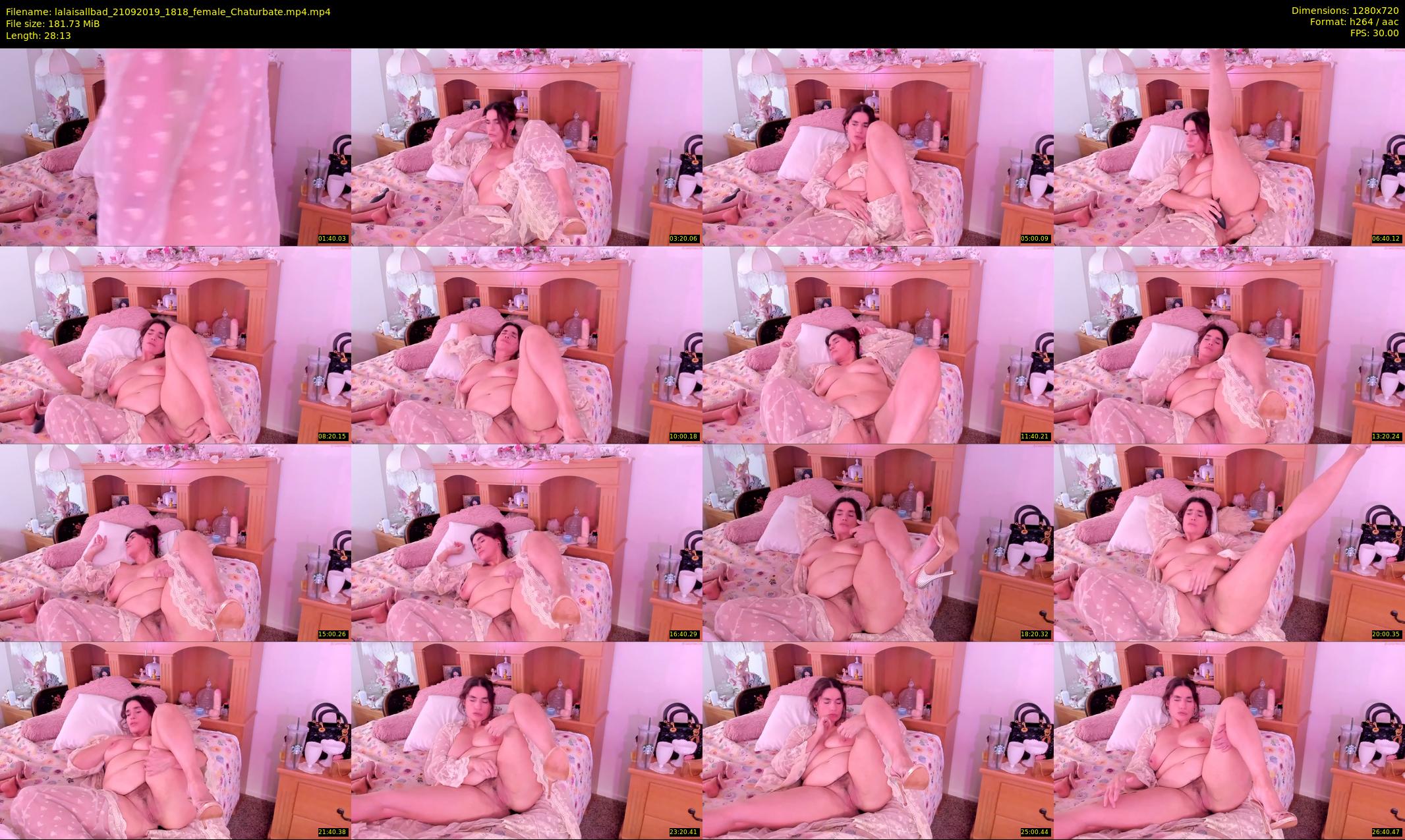 lalaisallbad — 29 minute Chaturbate female cam show recording, 720p, Sep 21, 2019