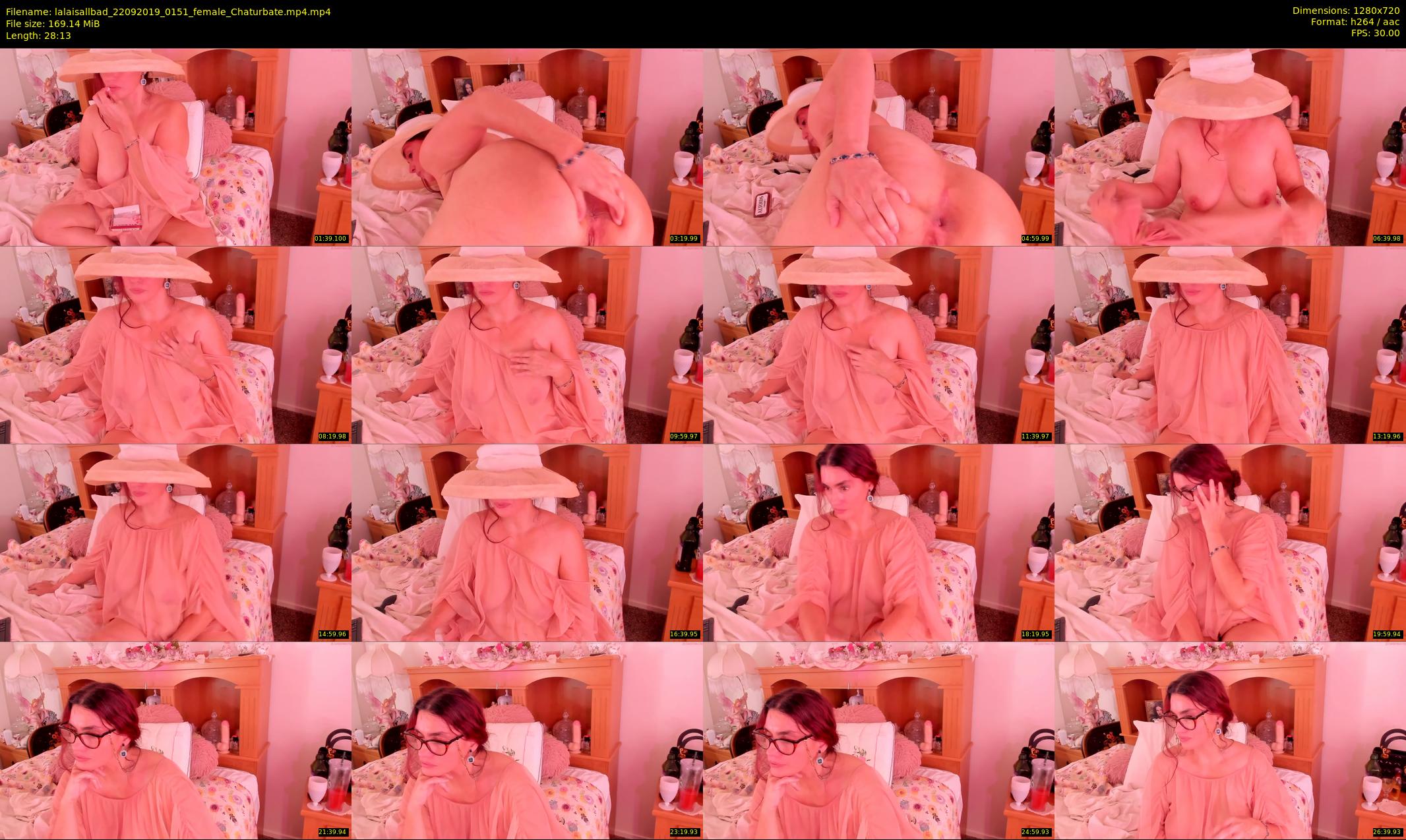 lalaisallbad — 29 minute Chaturbate female cam show recording, 720p, Sep 22, 2019