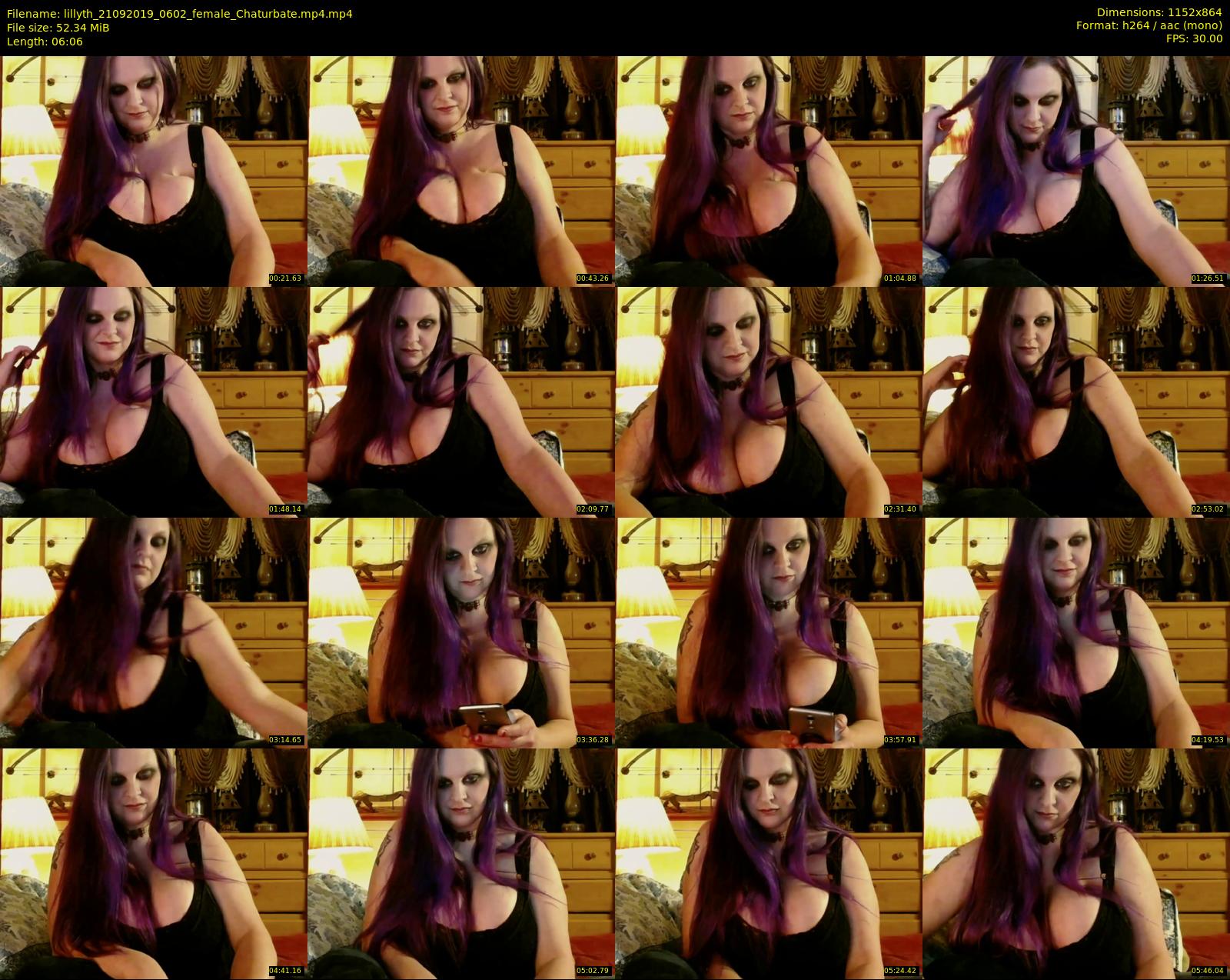 lillyth — 7 minute Chaturbate female cam show recording, 720p, Sep 21, 2019