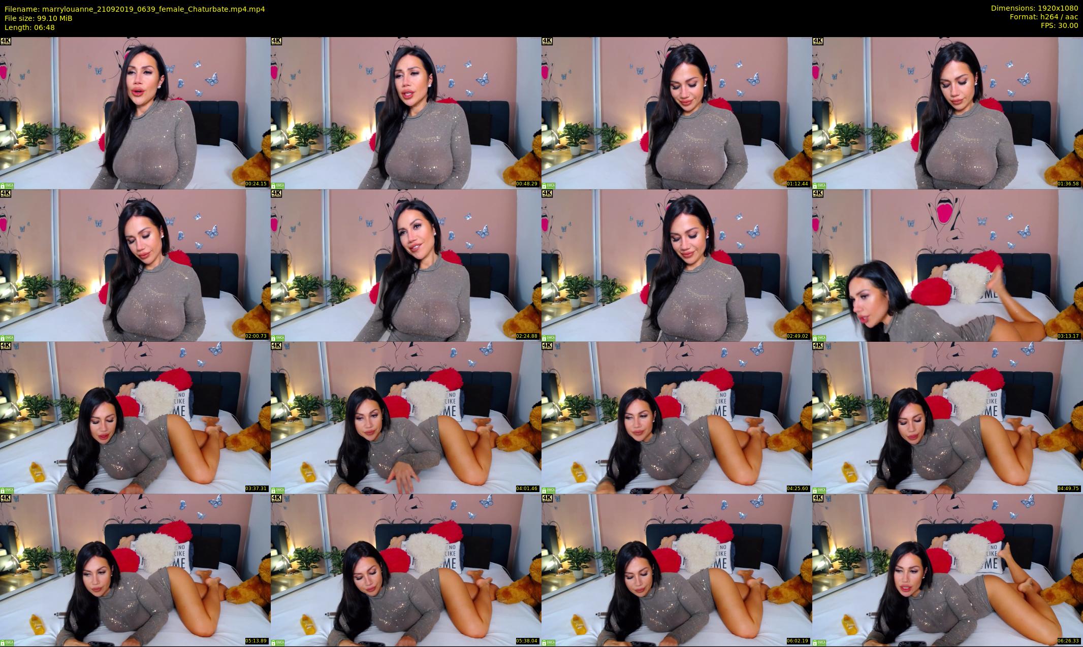 marrylouanne — 7 minute Chaturbate female cam show recording, 1080p, Sep 21, 2019