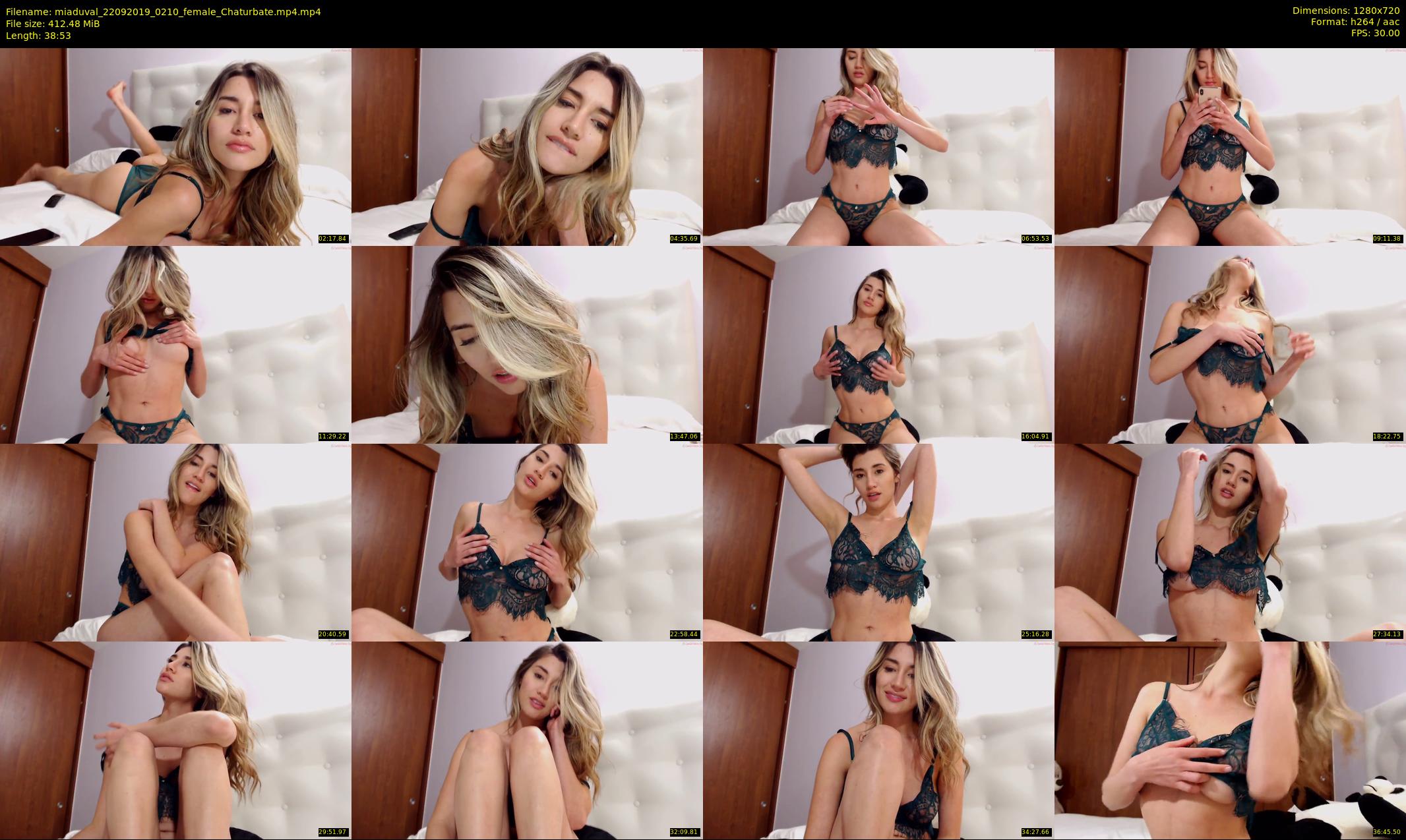 miaduval — 39 minute Chaturbate female cam show recording, 720p, Sep 22, 2019
