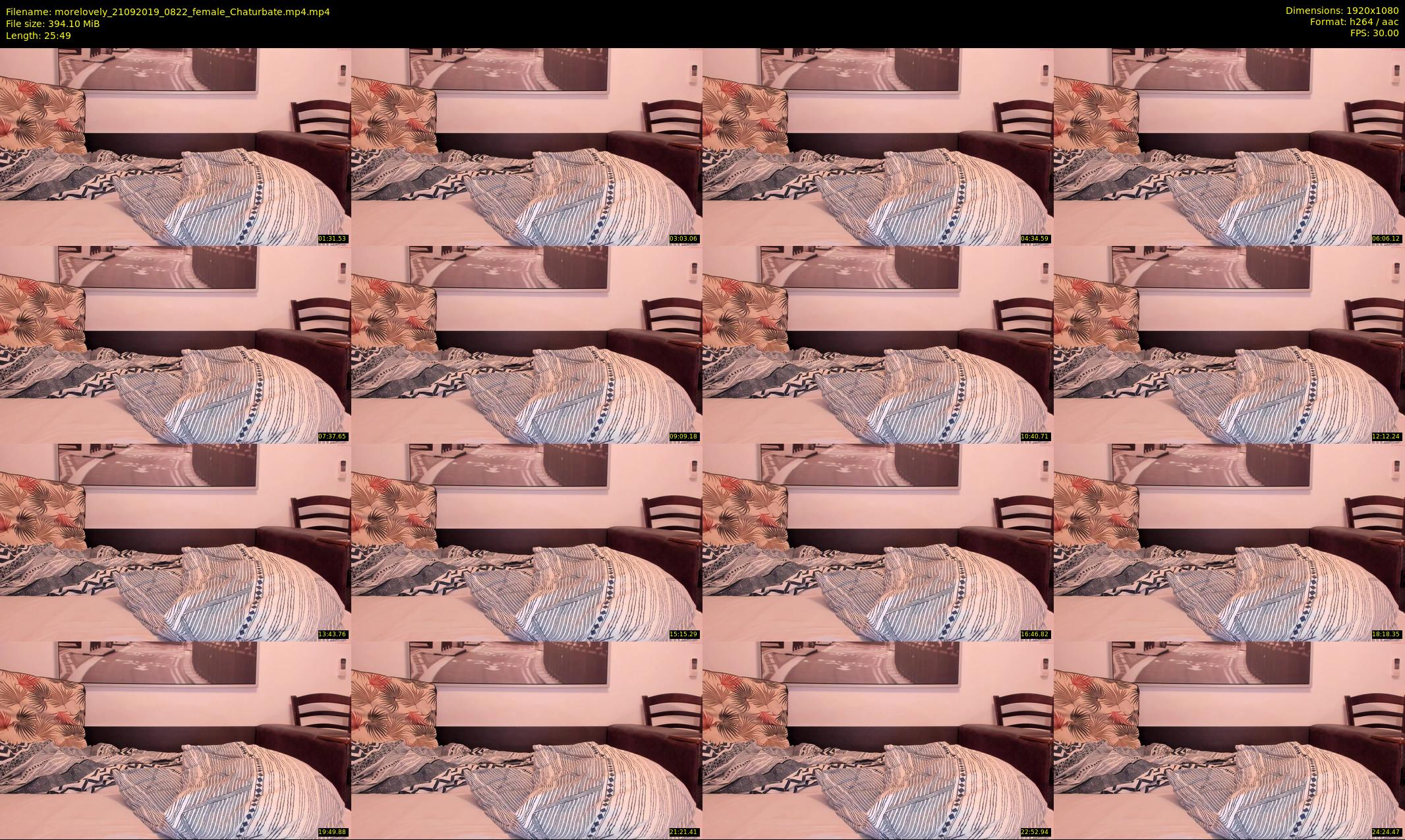morelovely — 26 minute Chaturbate female cam show recording, 1080p, Sep 21, 2019