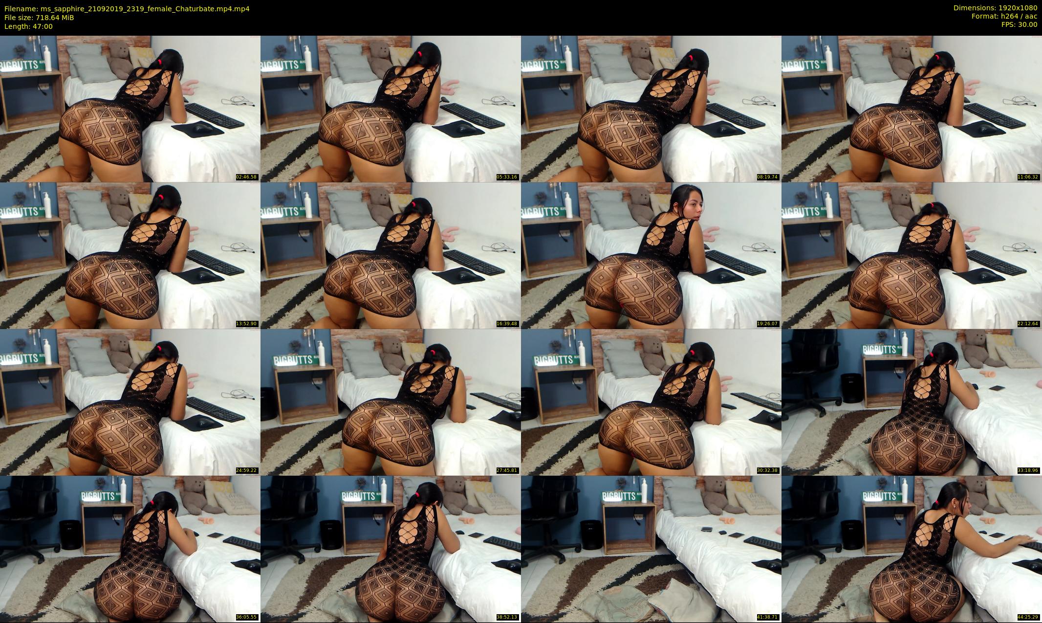 ms_sapphire — 47 minute Chaturbate female cam show recording, 1080p, Sep 21, 2019