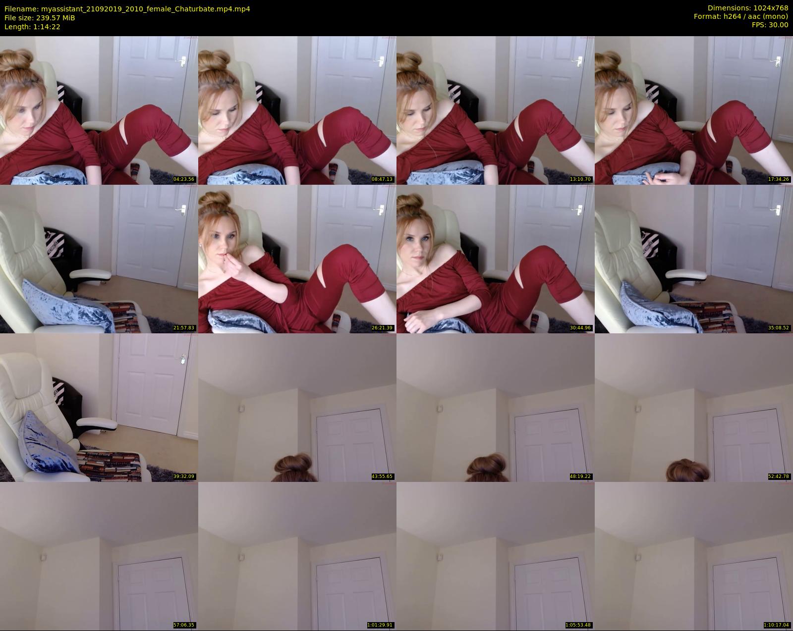 myassistant — 75 minute Chaturbate female cam show recording, 720p, Sep 21, 2019