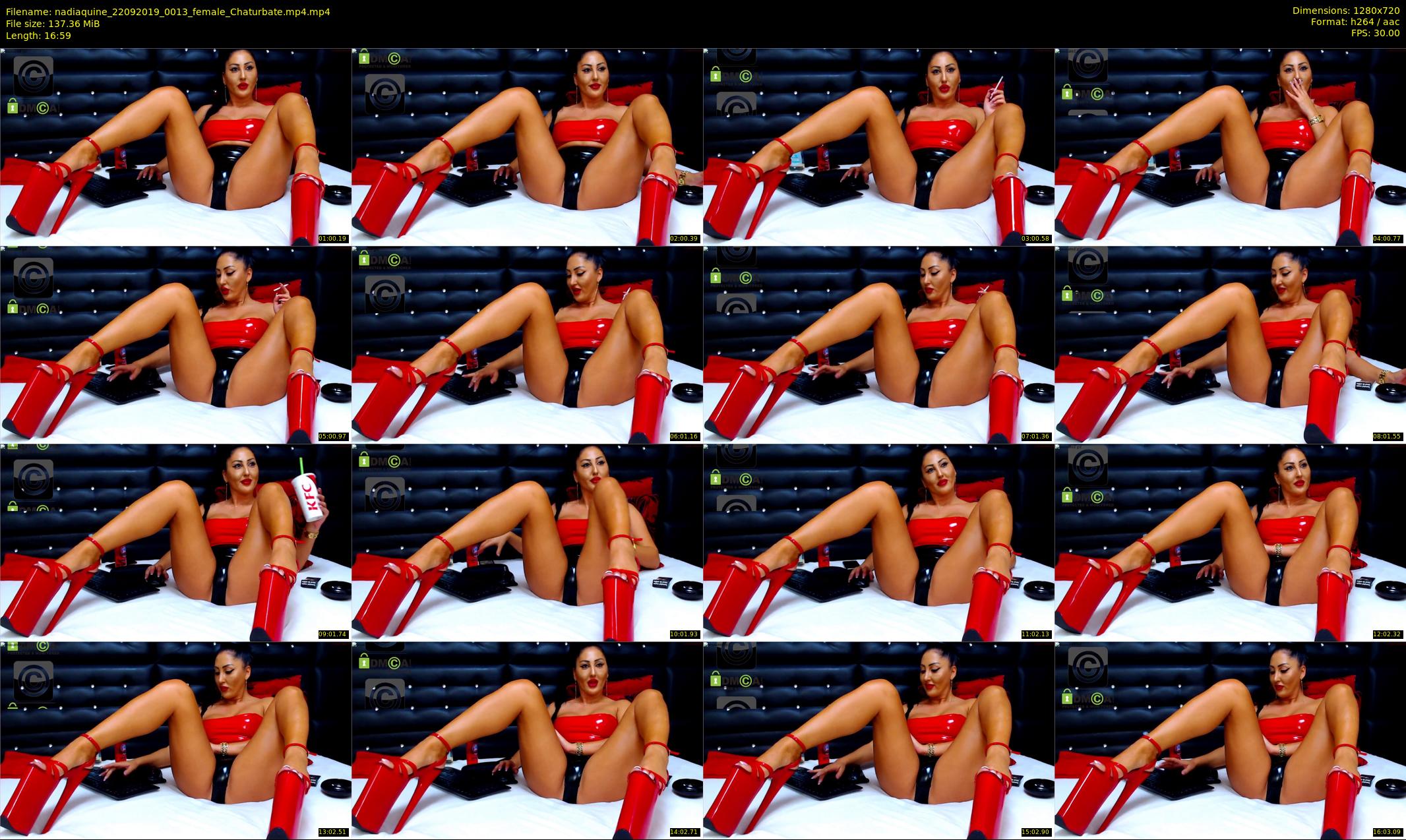 nadiaquine — 17 minute Chaturbate female cam show recording, 720p, Sep 22, 2019