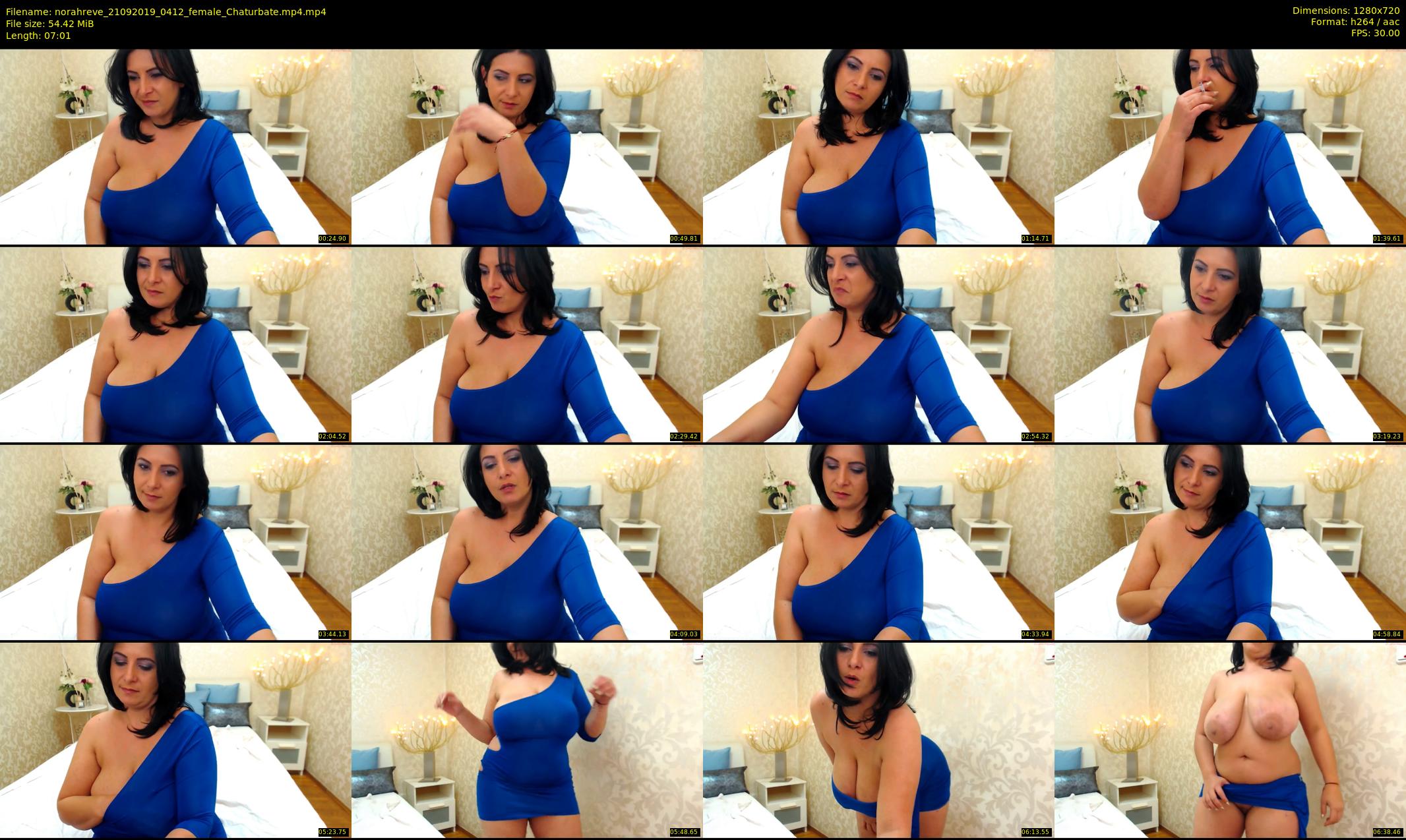norahreve — 8 minute Chaturbate female cam show recording, 720p, Sep 21, 2019