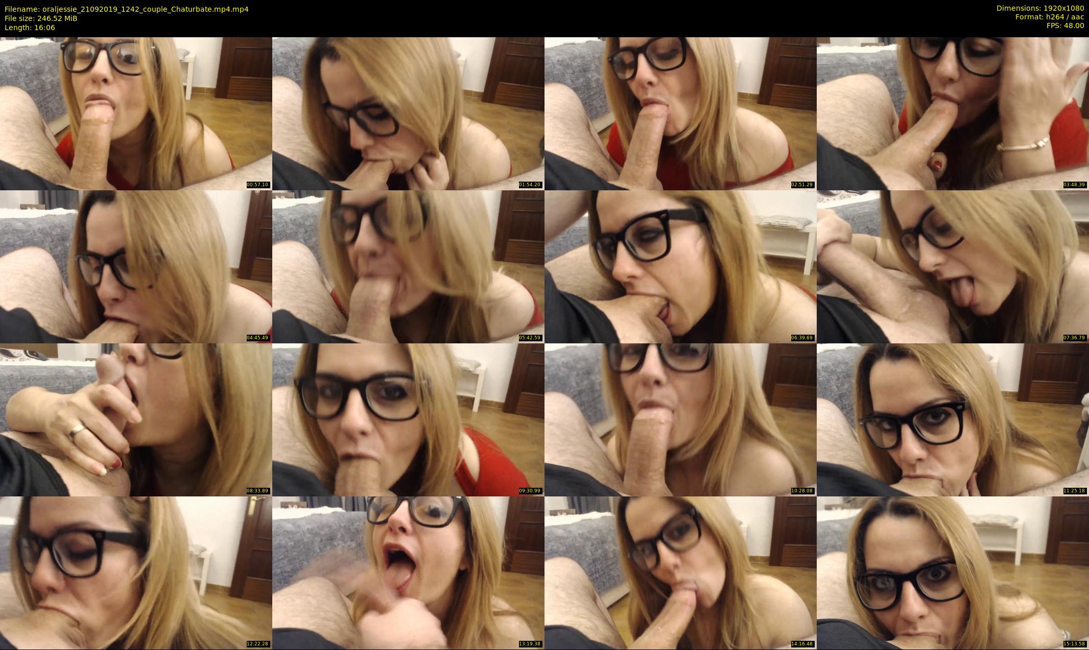 oraljessie — 17 minute Chaturbate couple cam show recording, 1080p, Sep 21, 2019