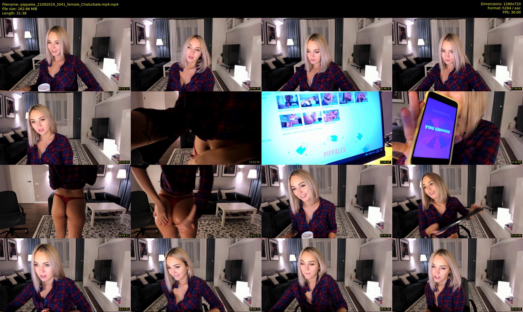 pippalee — 32 minute Chaturbate female cam show recording, 720p, Sep 21, 2019