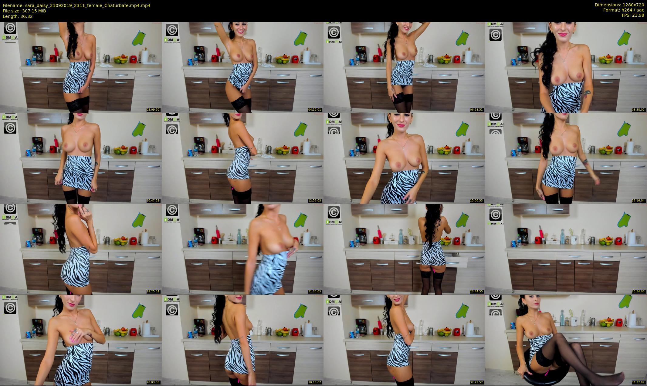 sara_daisy — 37 minute Chaturbate female cam show recording, 720p, Sep 21, 2019