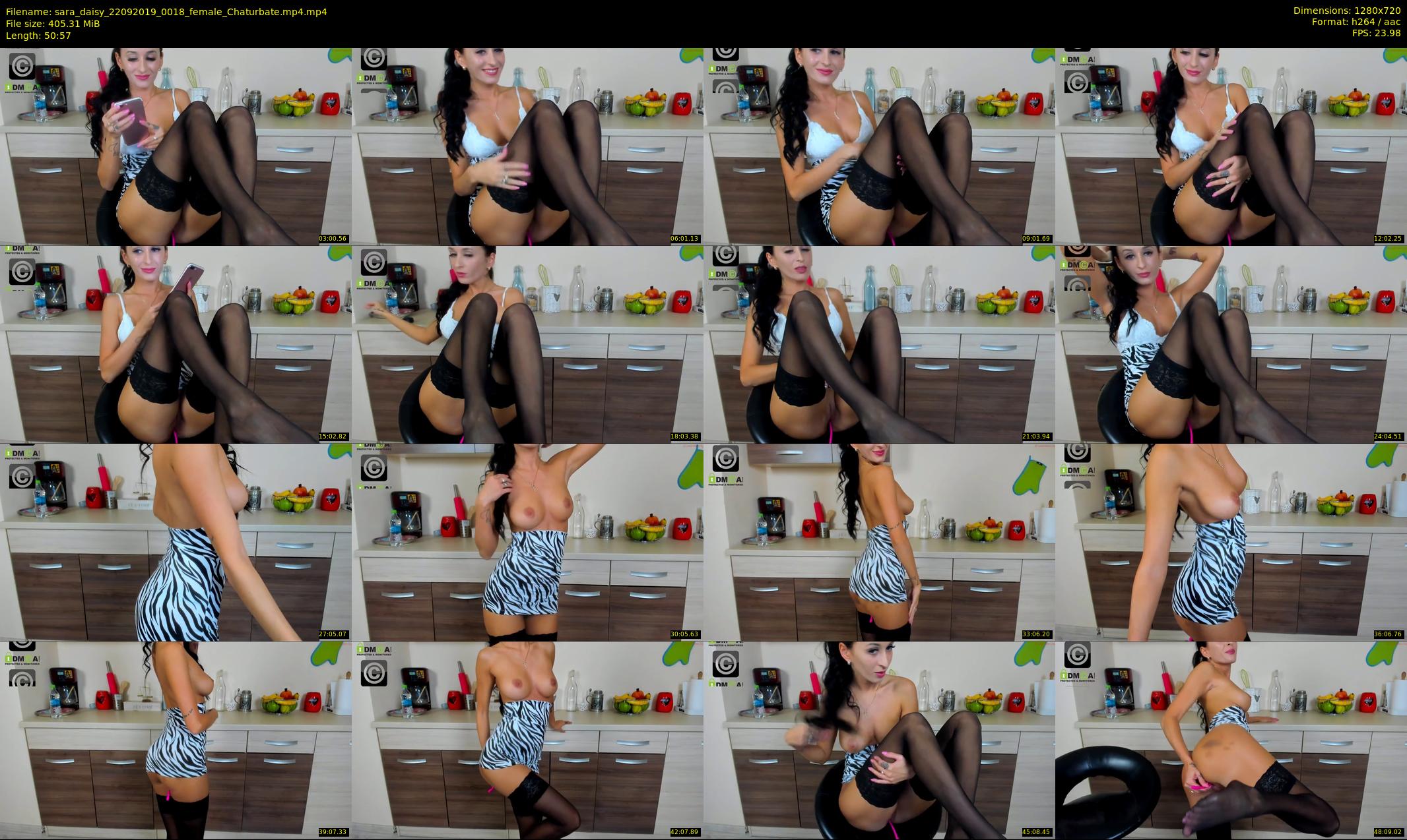 sara_daisy — 51 minute Chaturbate female cam show recording, 720p, Sep 22, 2019